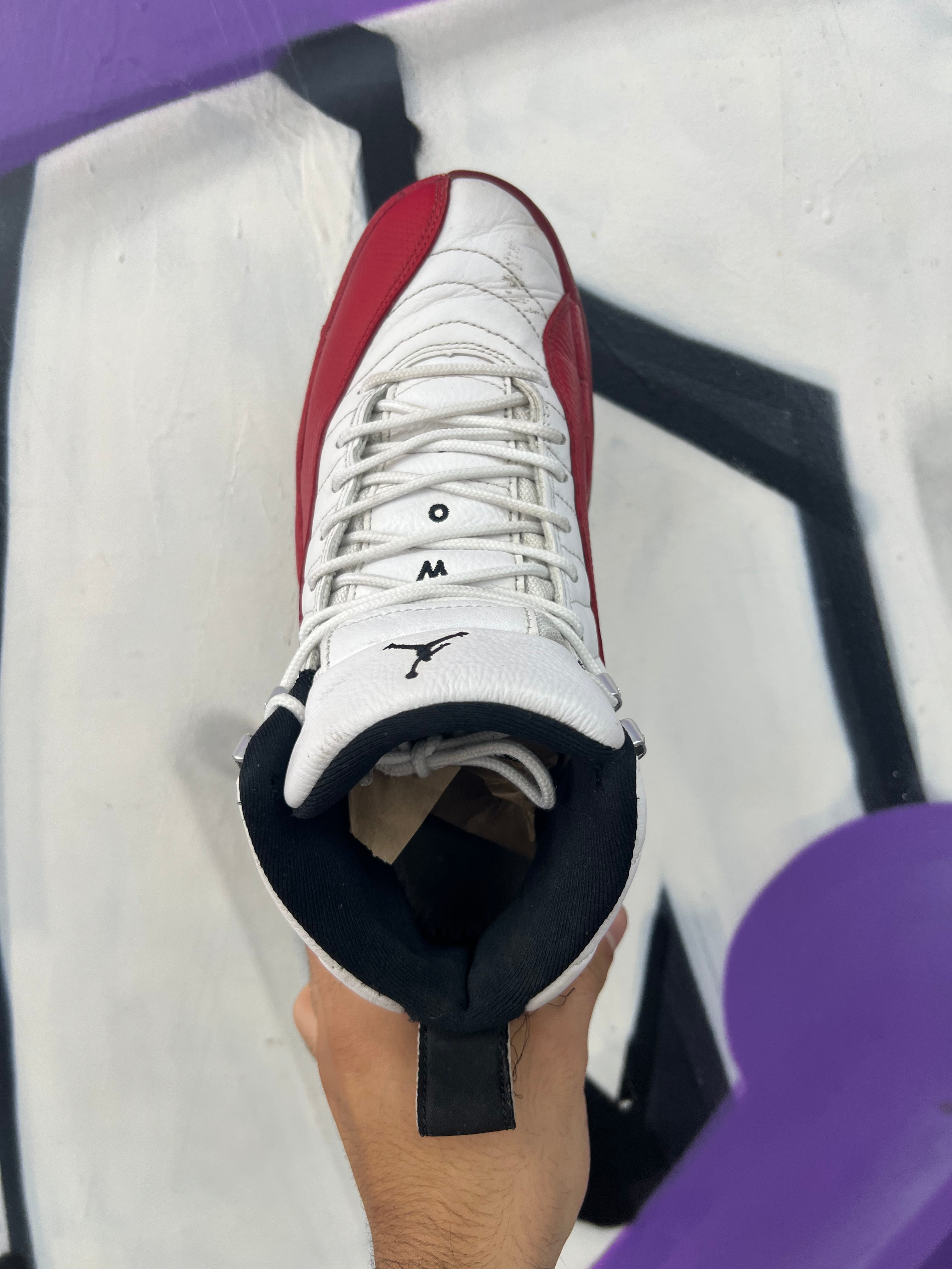 Jordan 12 Cherry Sneakers ( No Insoles)