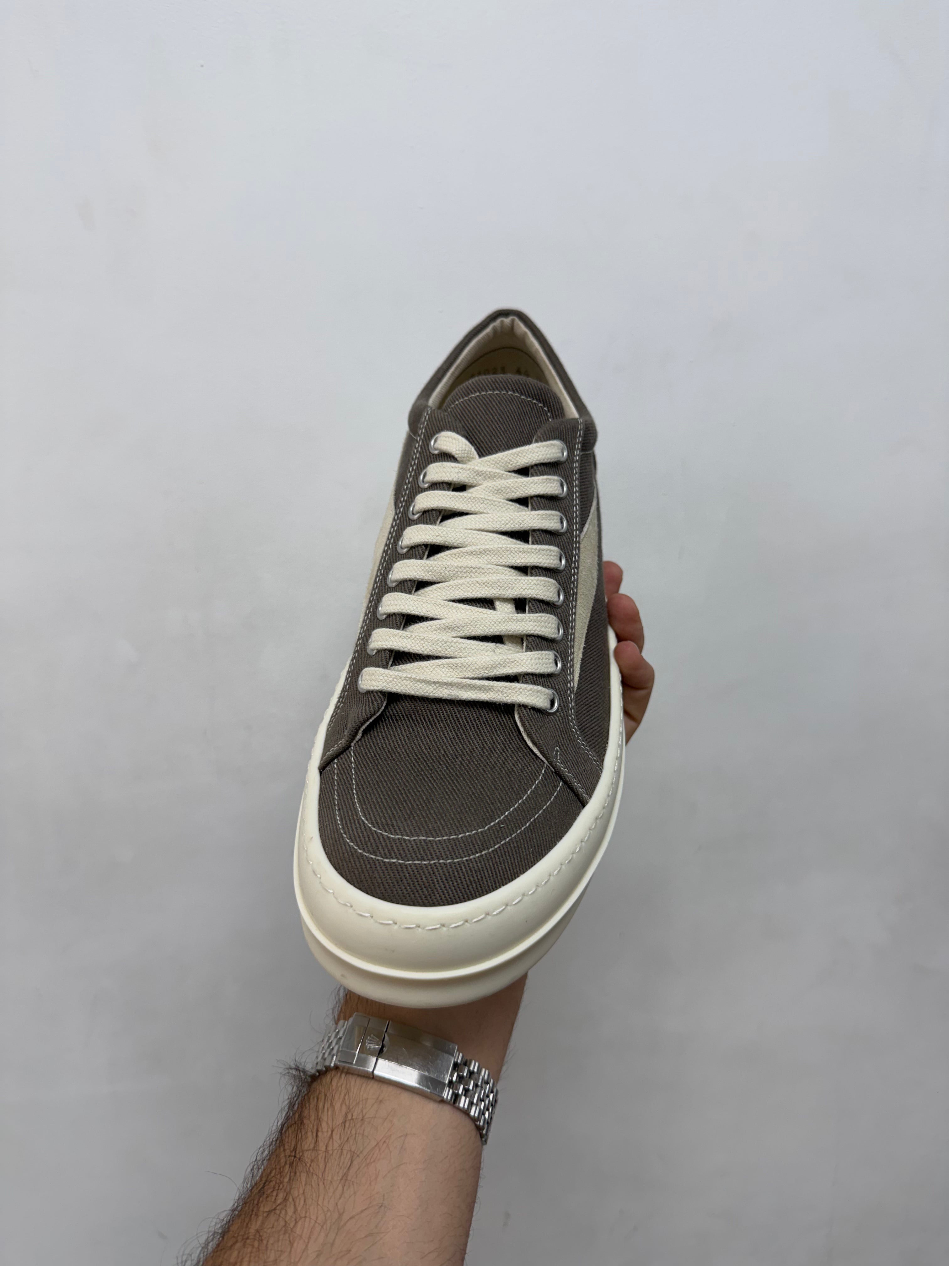 Rick Owens Dust & Milk Vintage Low Sneakers