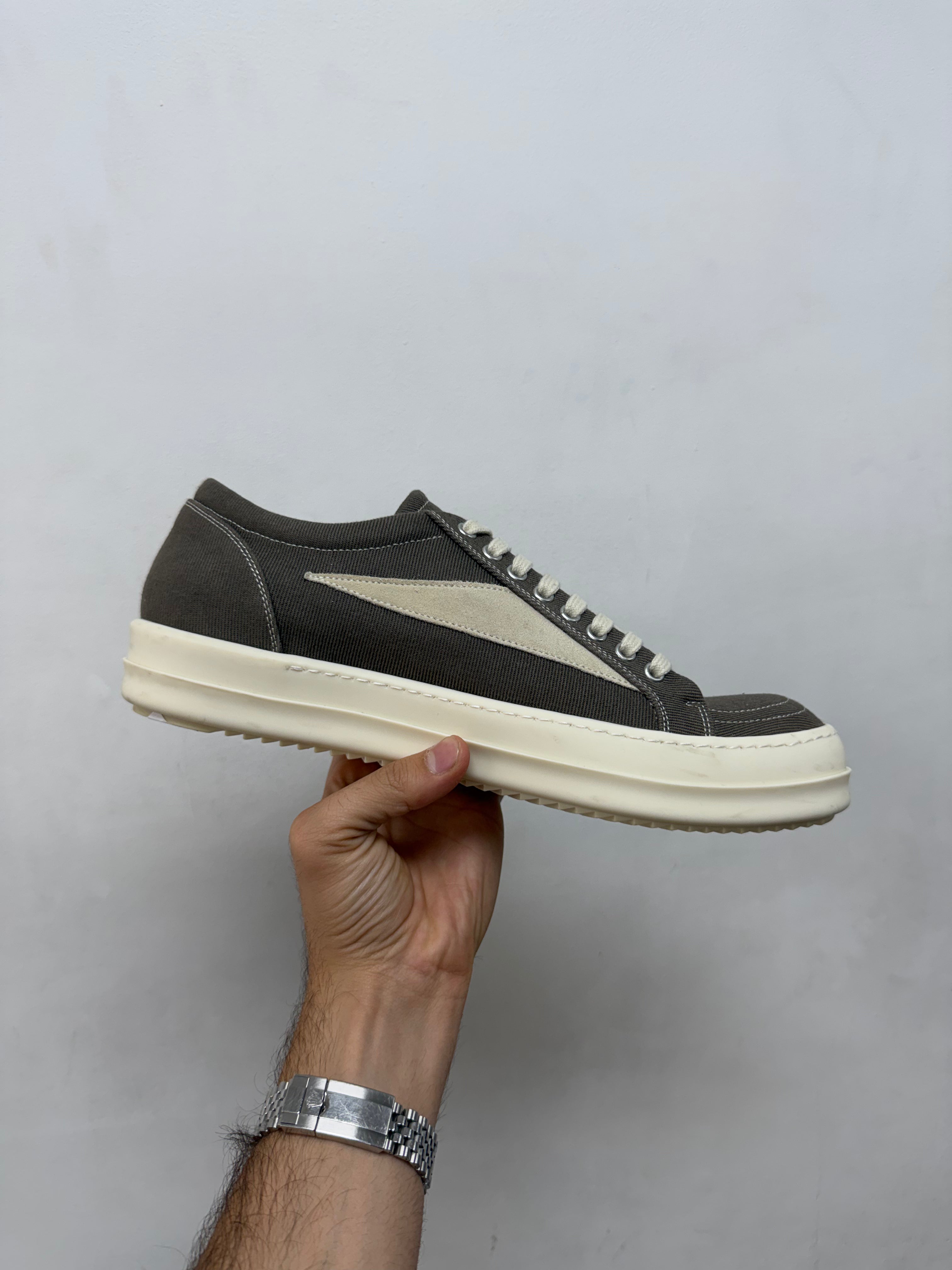 Rick Owens Dust & Milk Vintage Low Sneakers