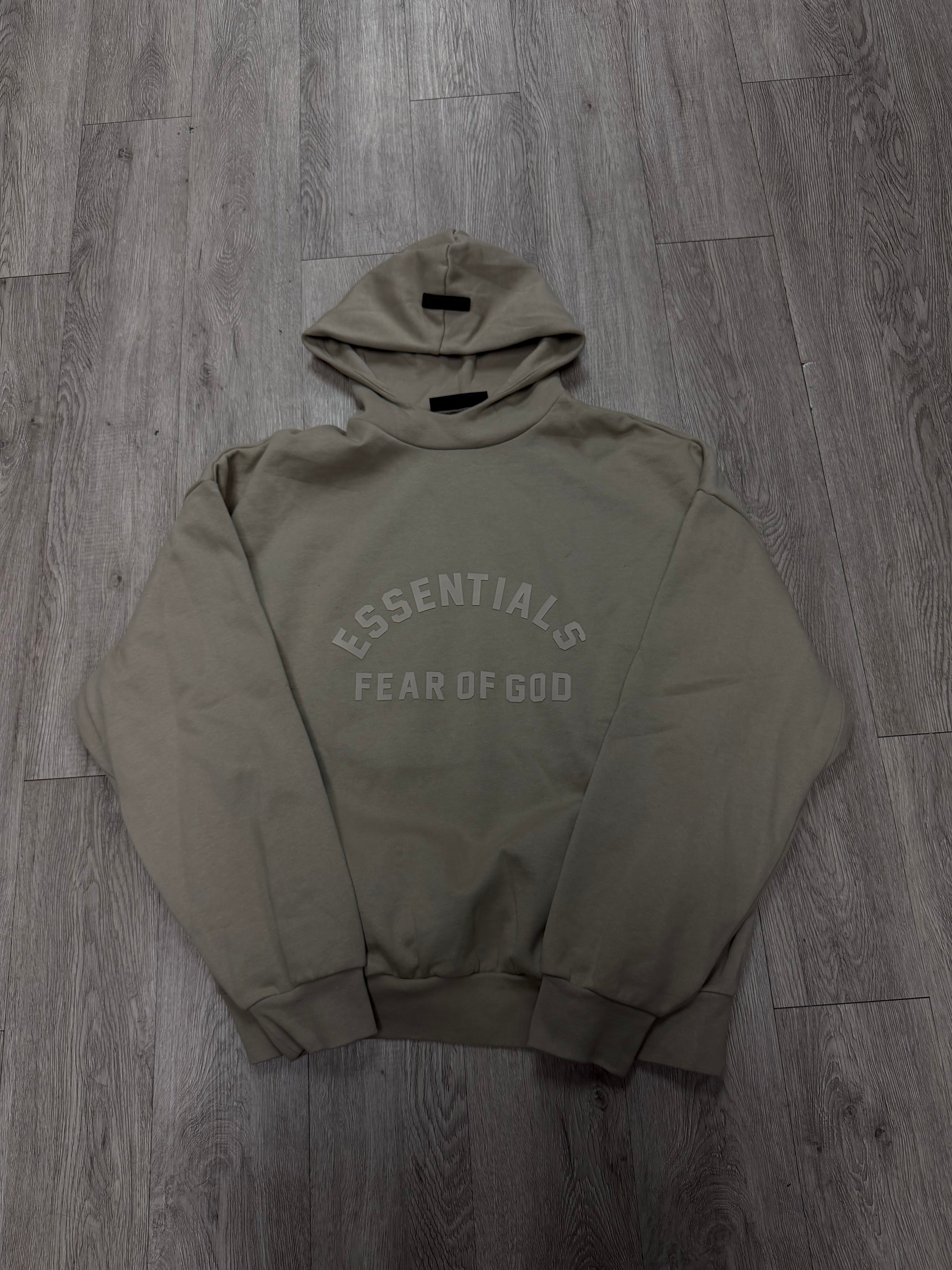 Essentials Hodie Tan Large Used