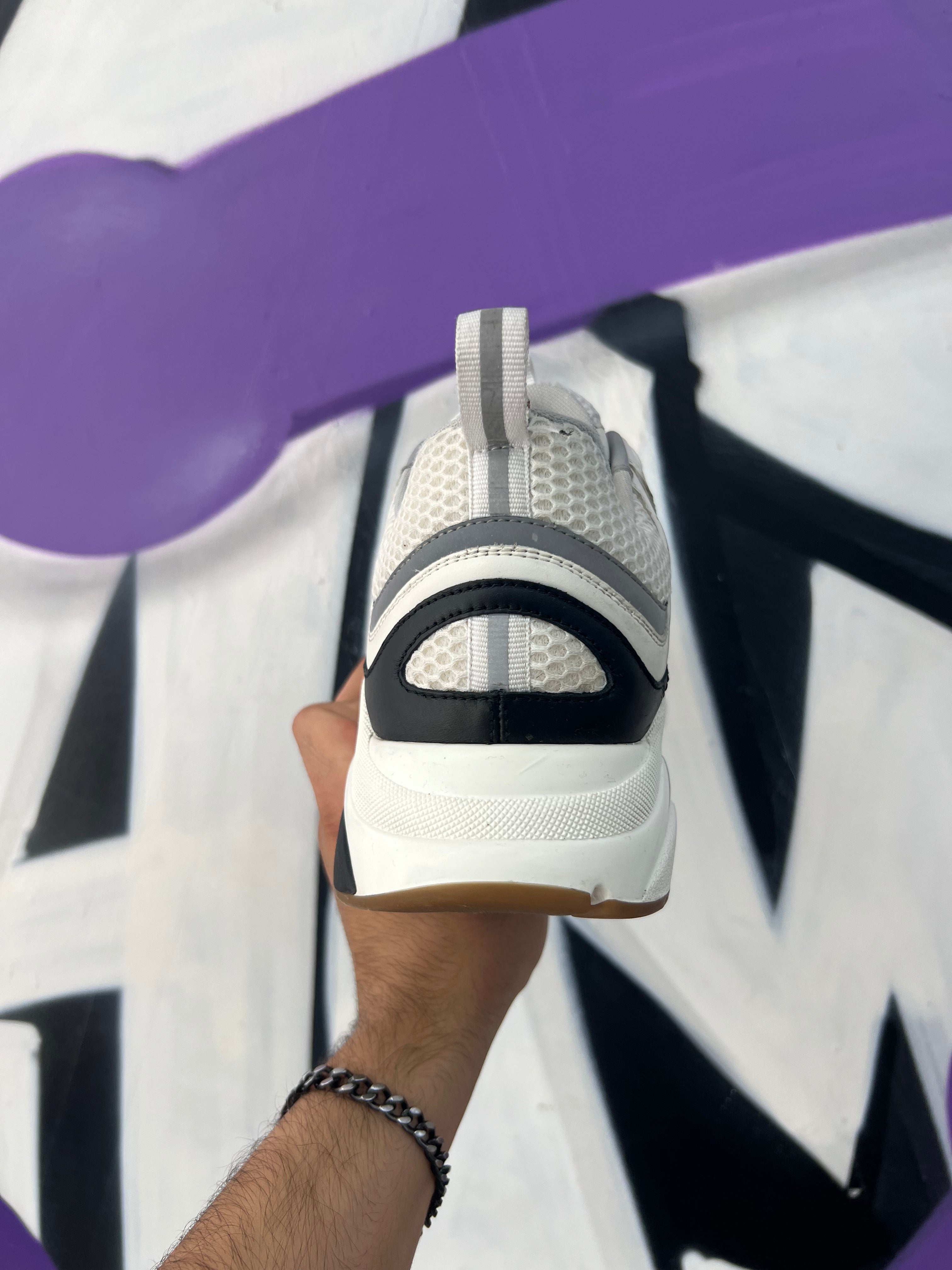 Dior White Black Gum B22 Sneakers