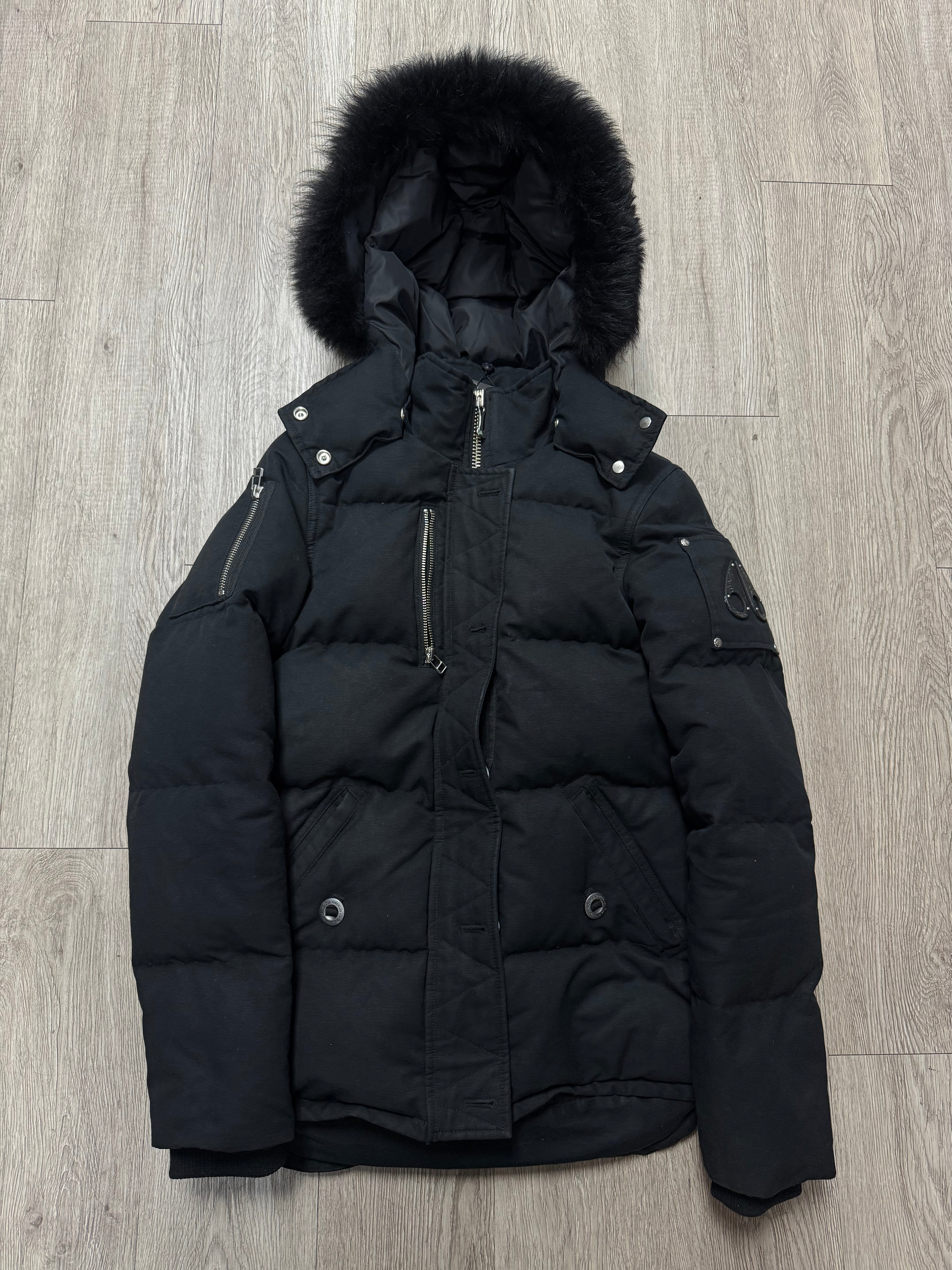 Moose Knuckles Black Black 3Q Parka Jacket