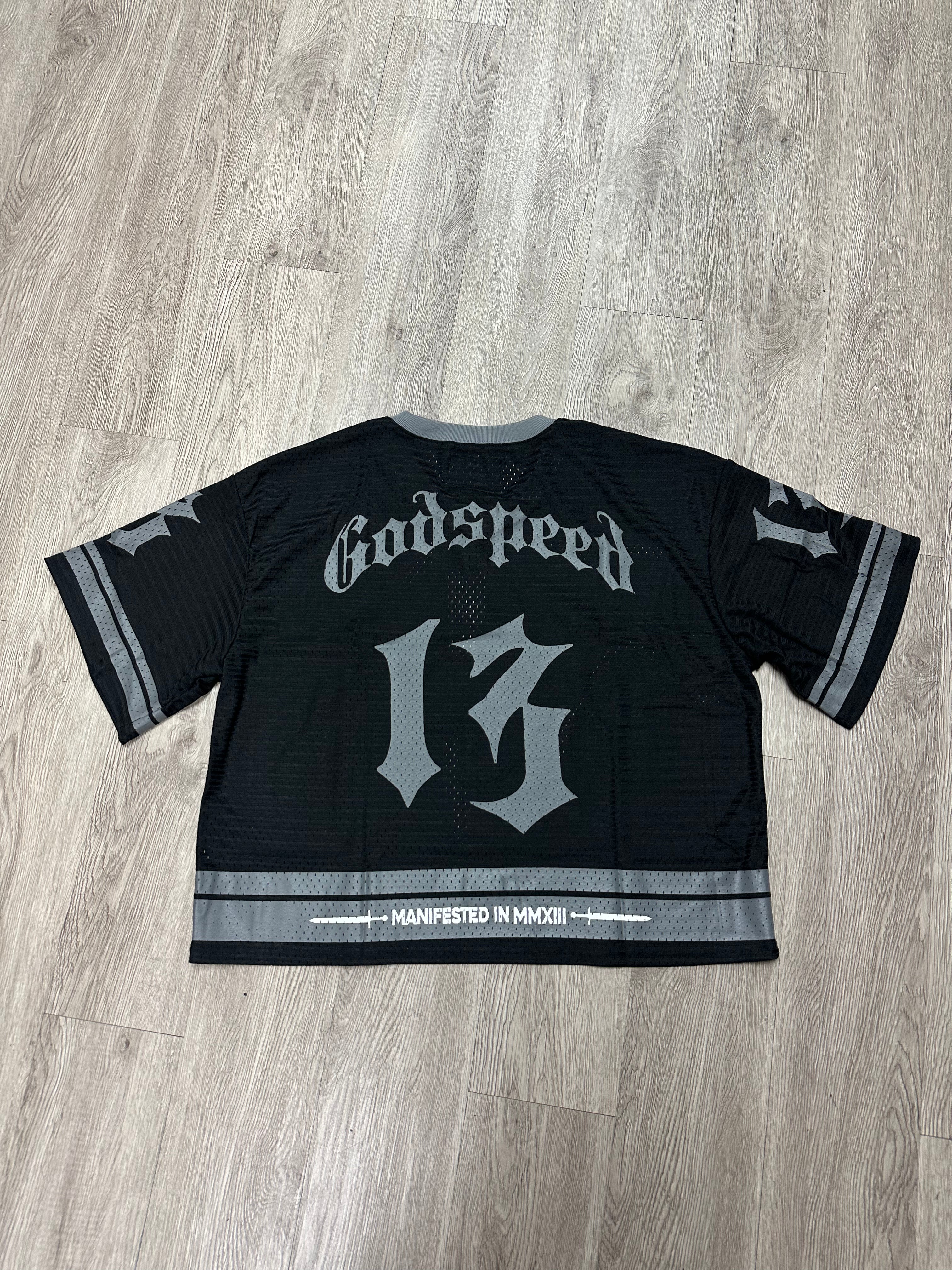 Godspeed "First Down" Black & Grey Jersey