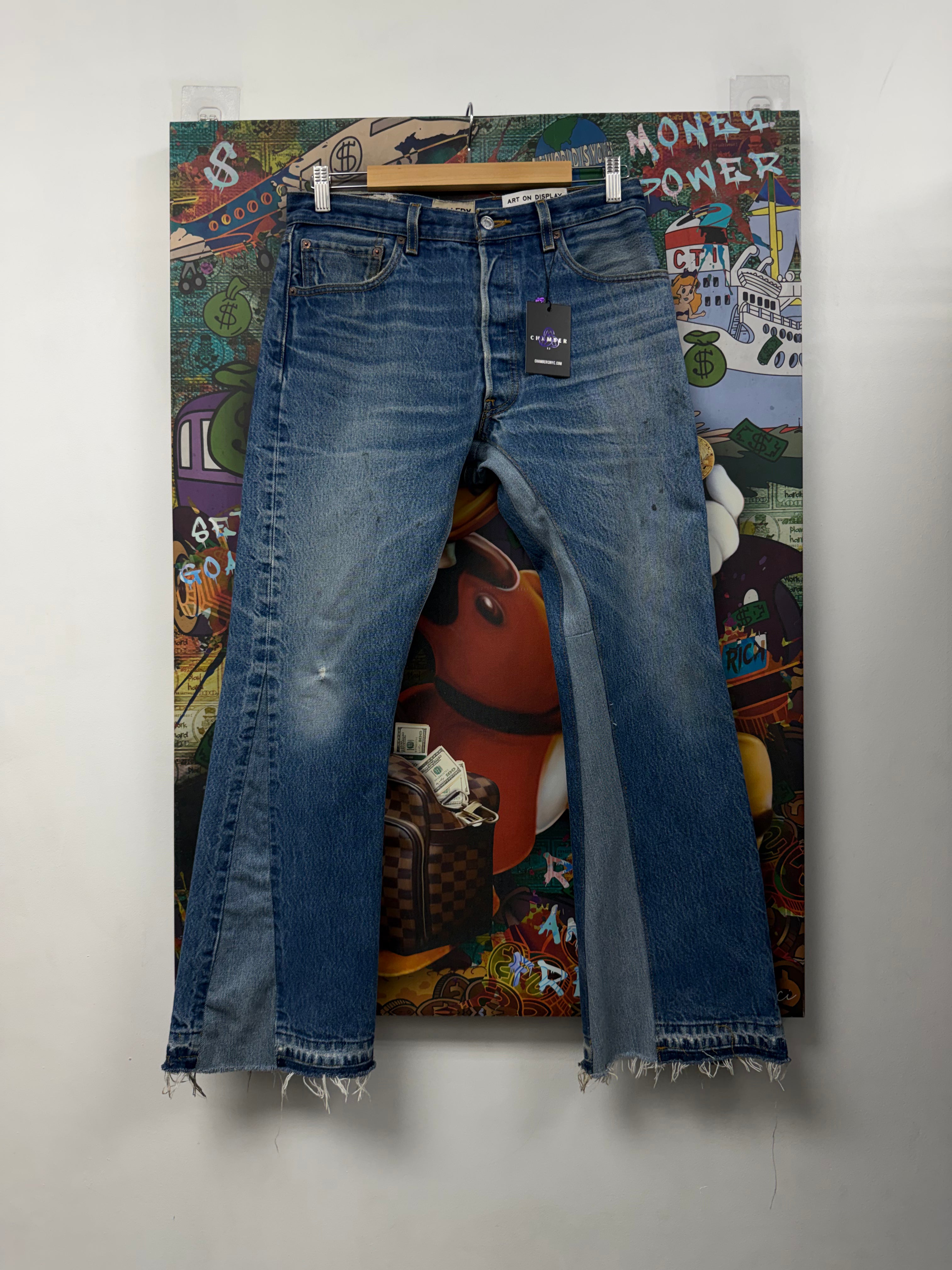 Gallery Dept Dark Wash Flared (Altered Fits 30) Jeans