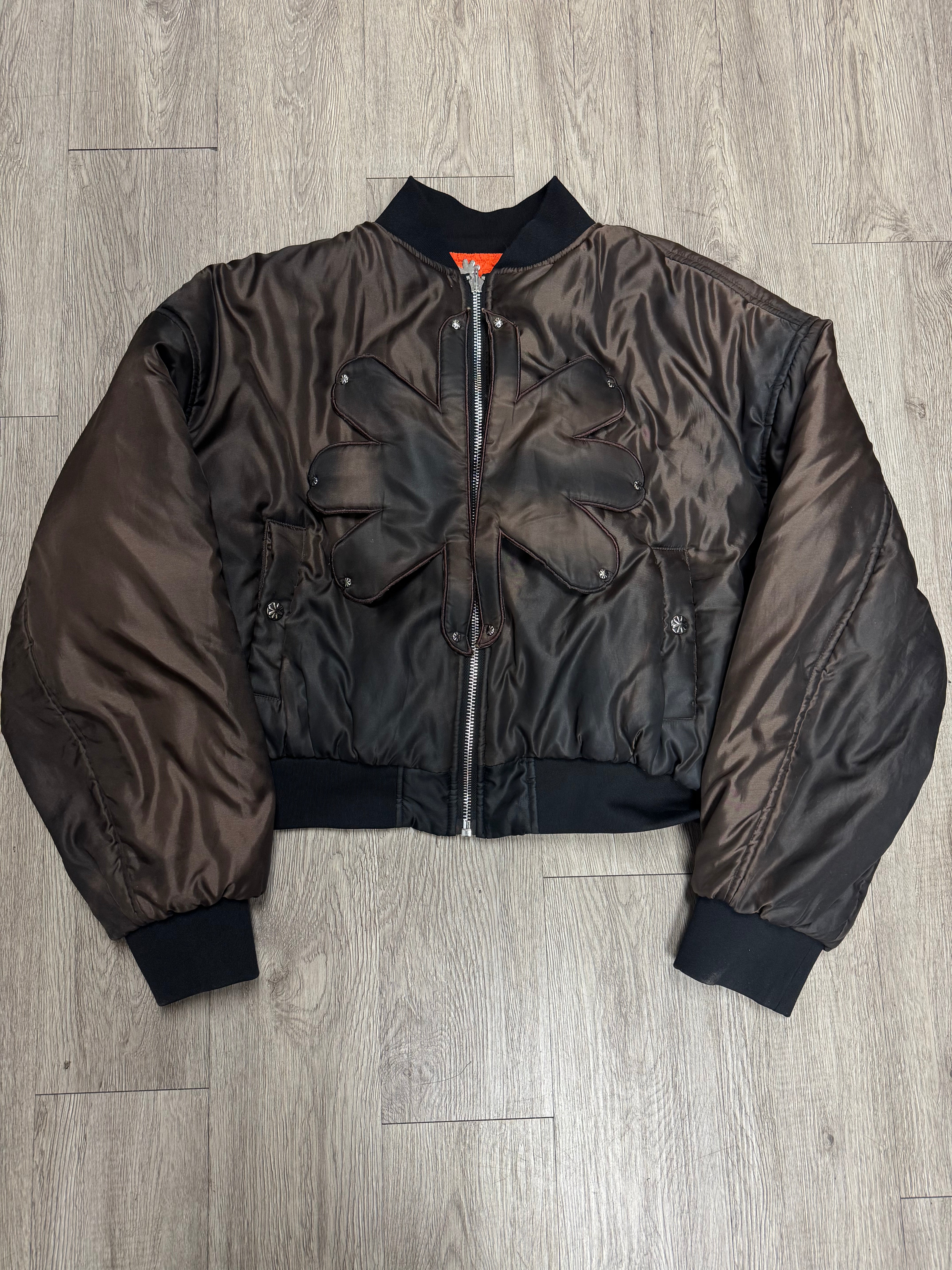 LOST SHDWS Brown Bomber Jacket