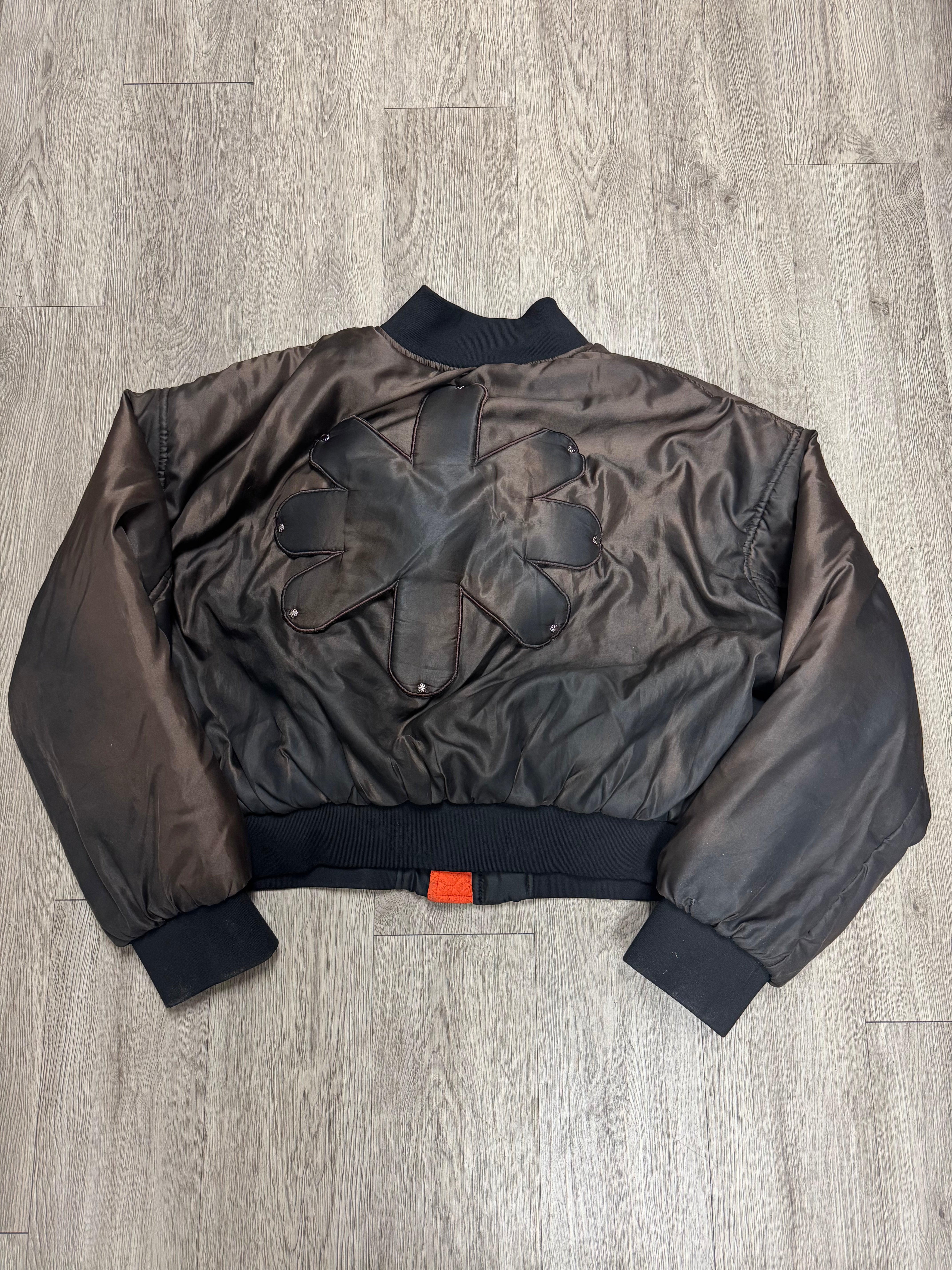 LOST SHDWS Brown Bomber Jacket