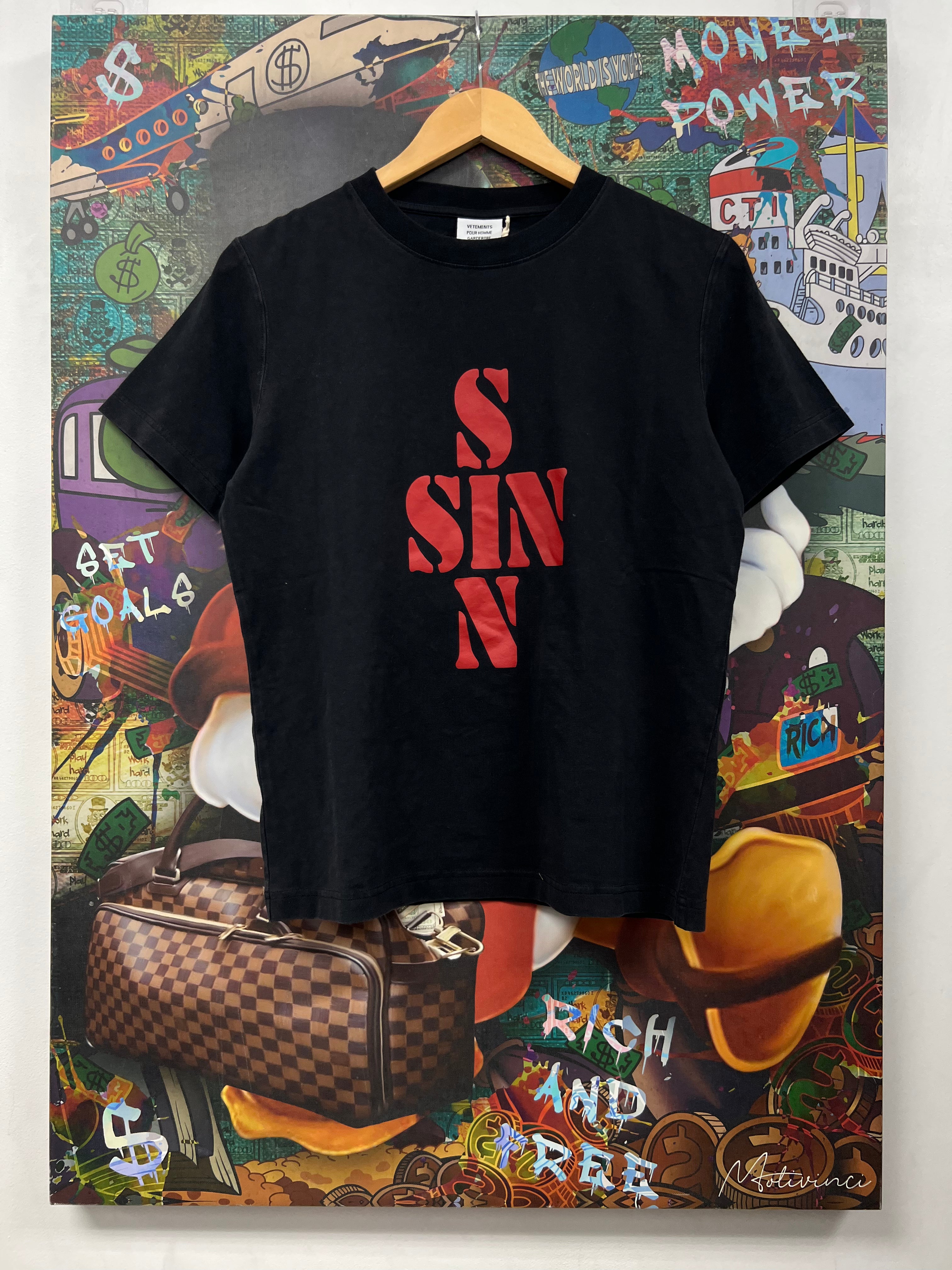 Vetements Sin Tee