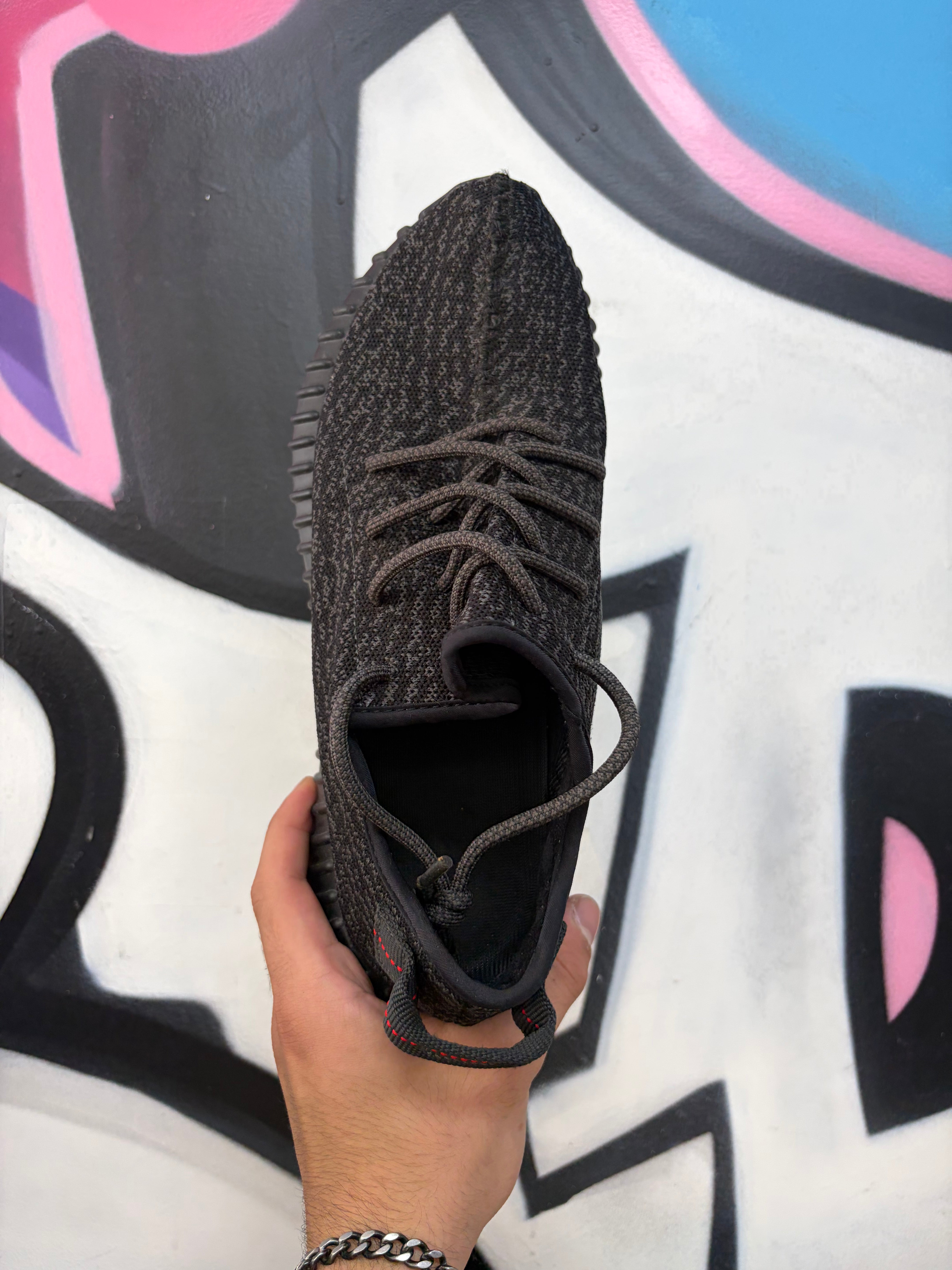 YZY 350 Pirate Black Sneakers
