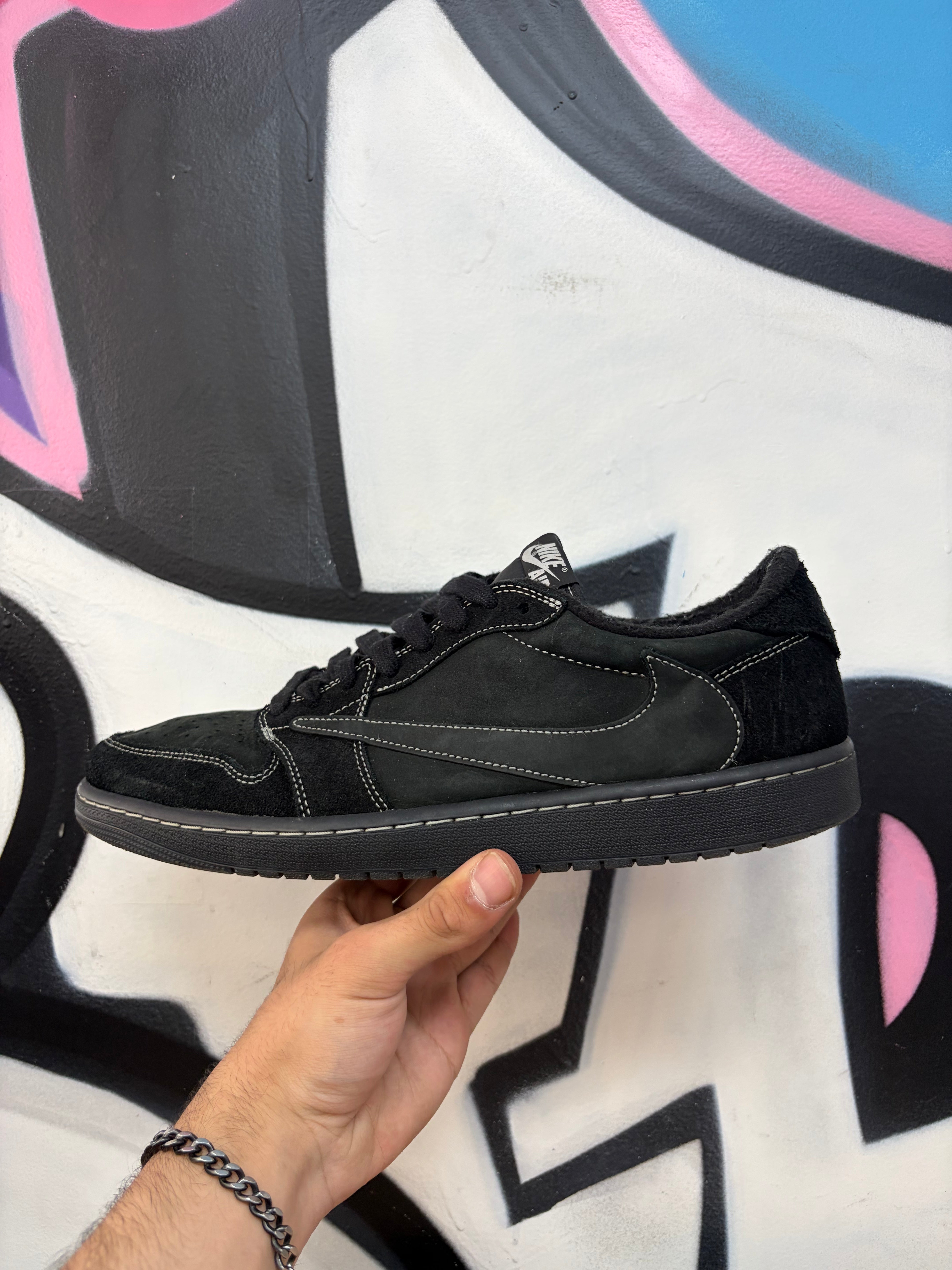 Jordan 1 Low Travis Scott Phantom Sneakers