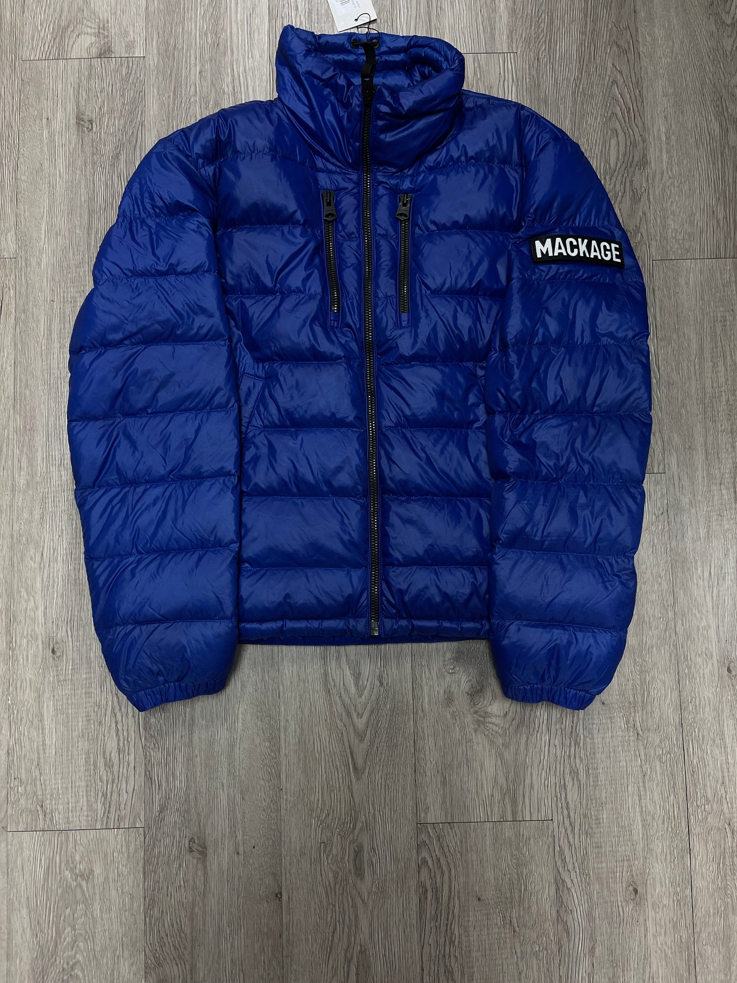 Mackage Light Puffer Blue Jacket