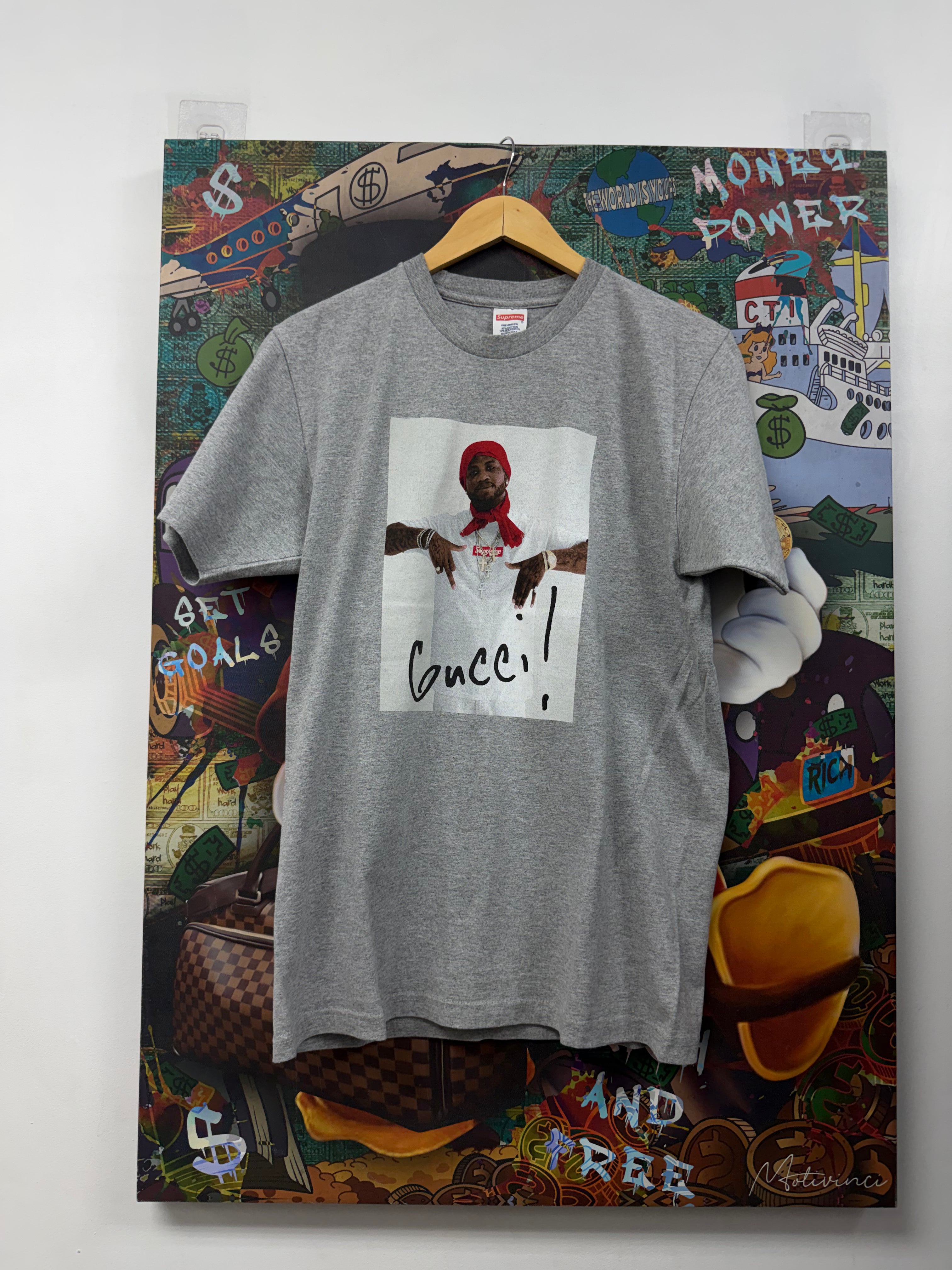 Supreme Grey Gucci Mane Tee