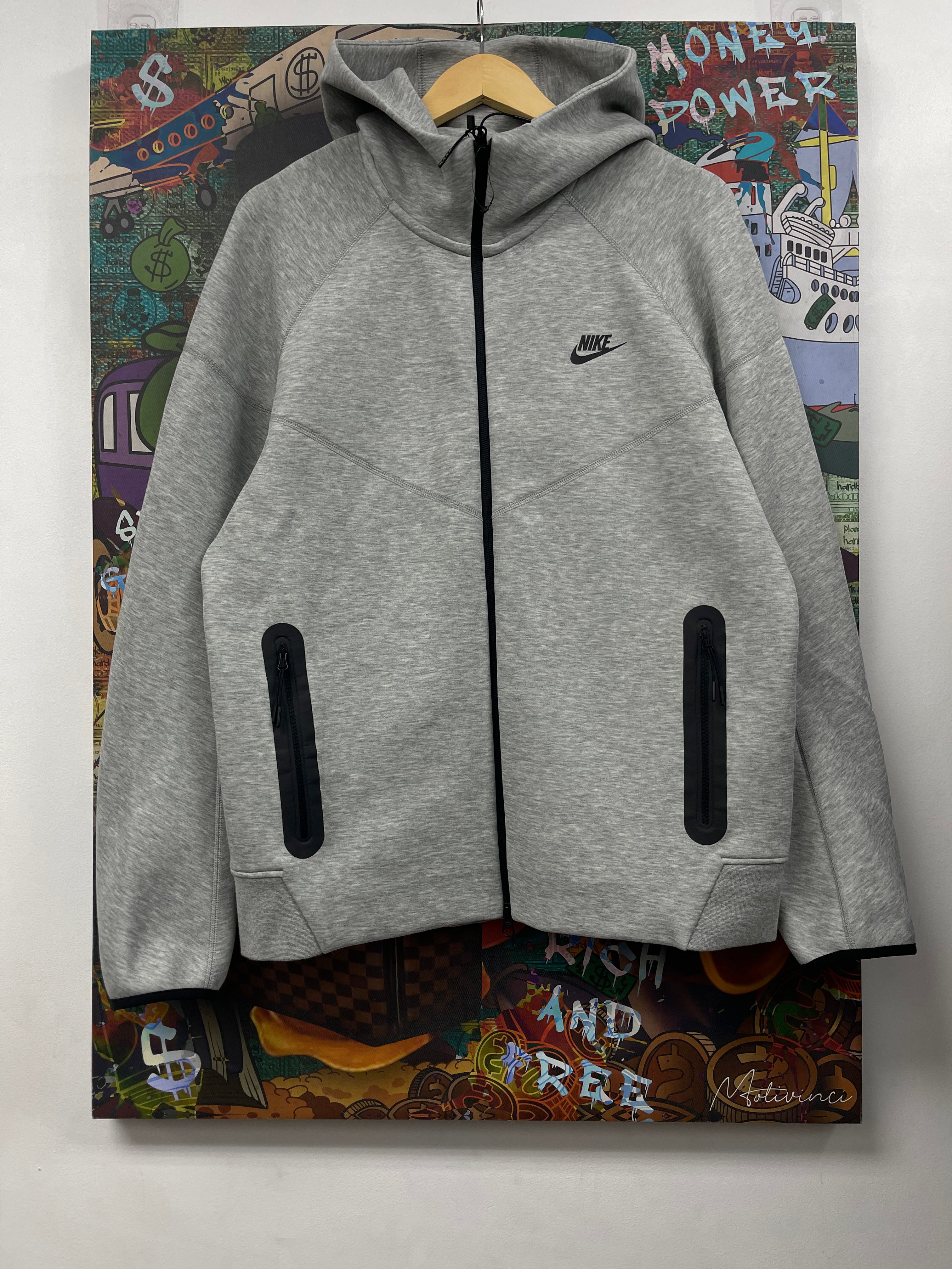Nike Grey Tech Zip Up