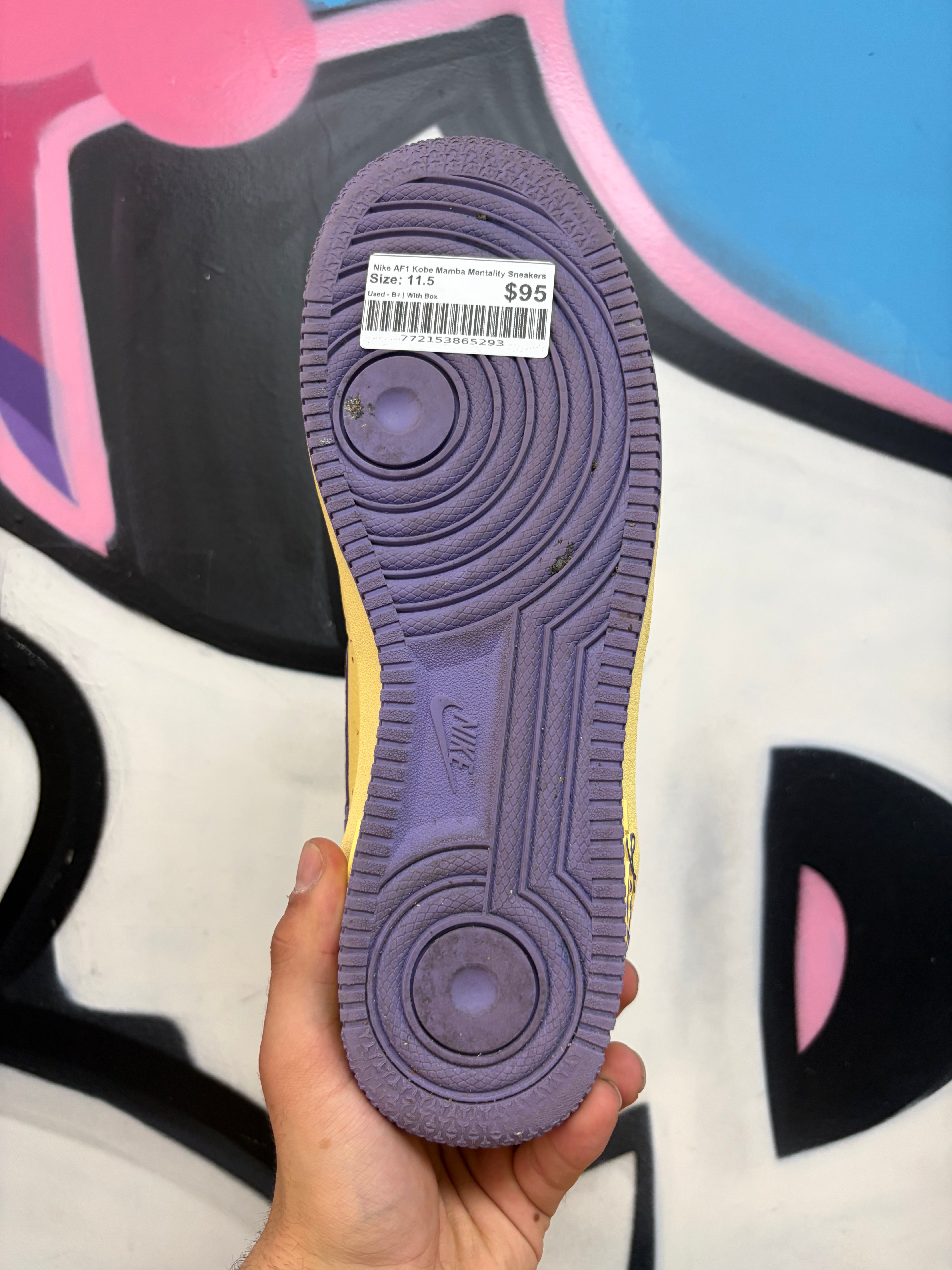 Nike AF1 Kobe Mamba Mentality Sneakers