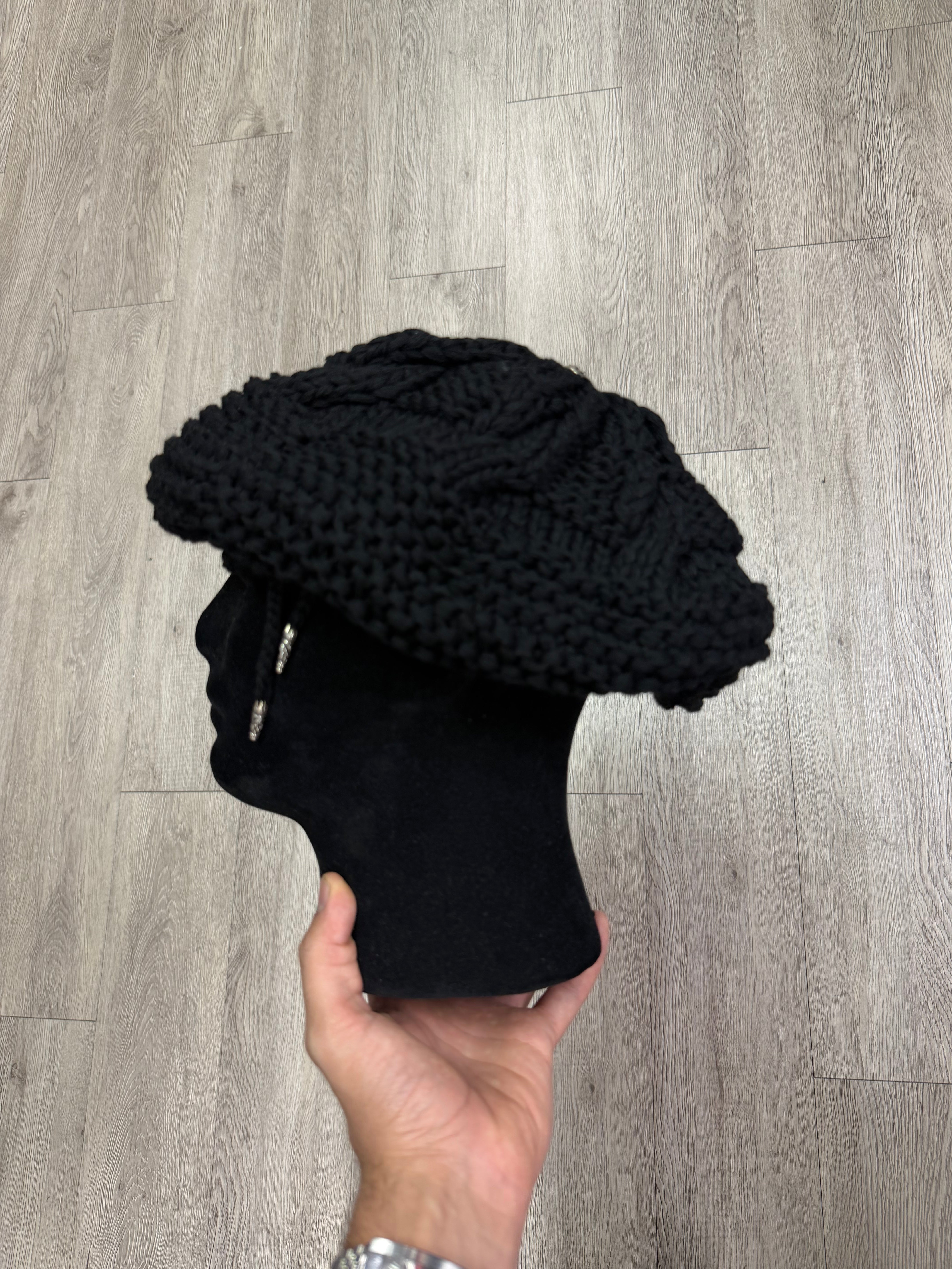 Chrome Hearts Cashmere Pinwheel Beret Hat