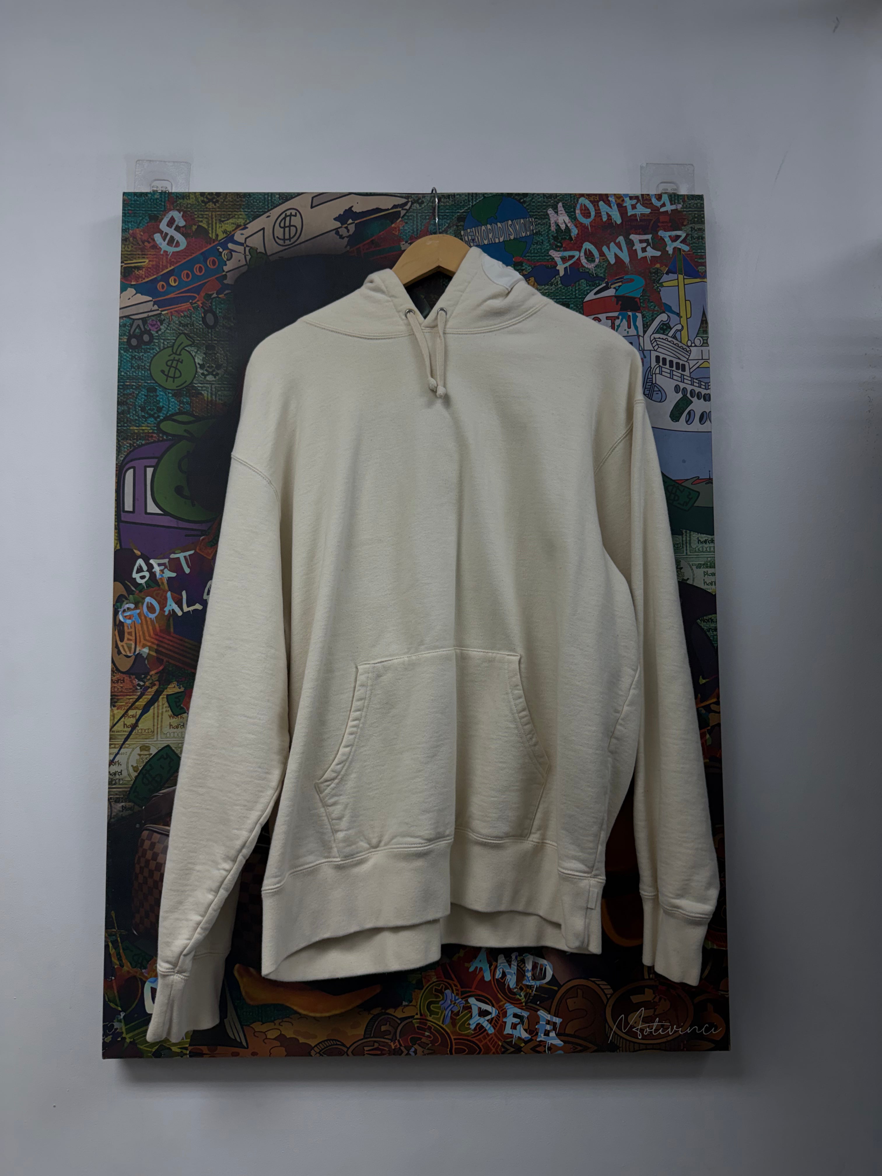 Supreme Cream Satin Hoodie