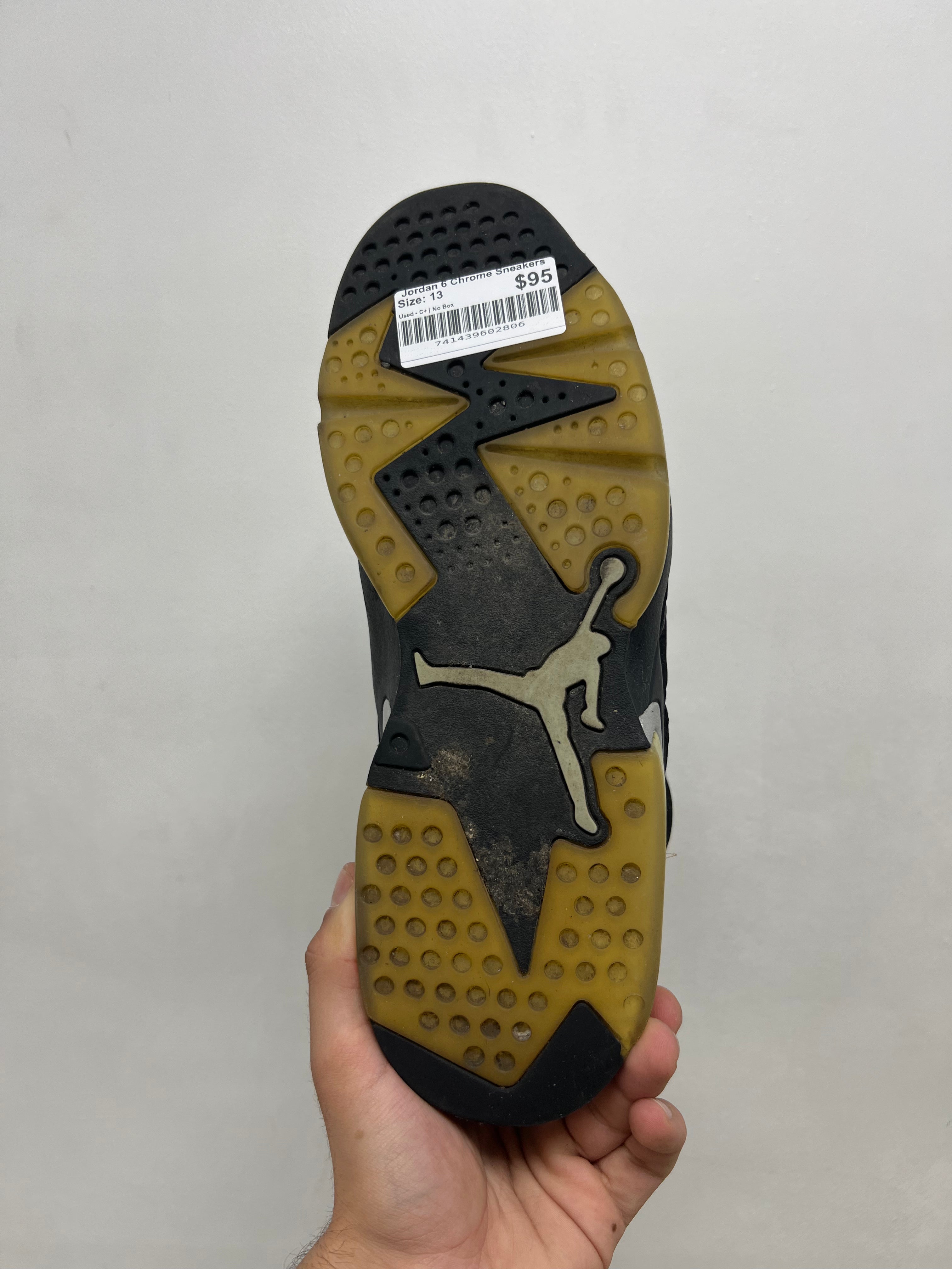 Jordan 6 Chrome Sneakers