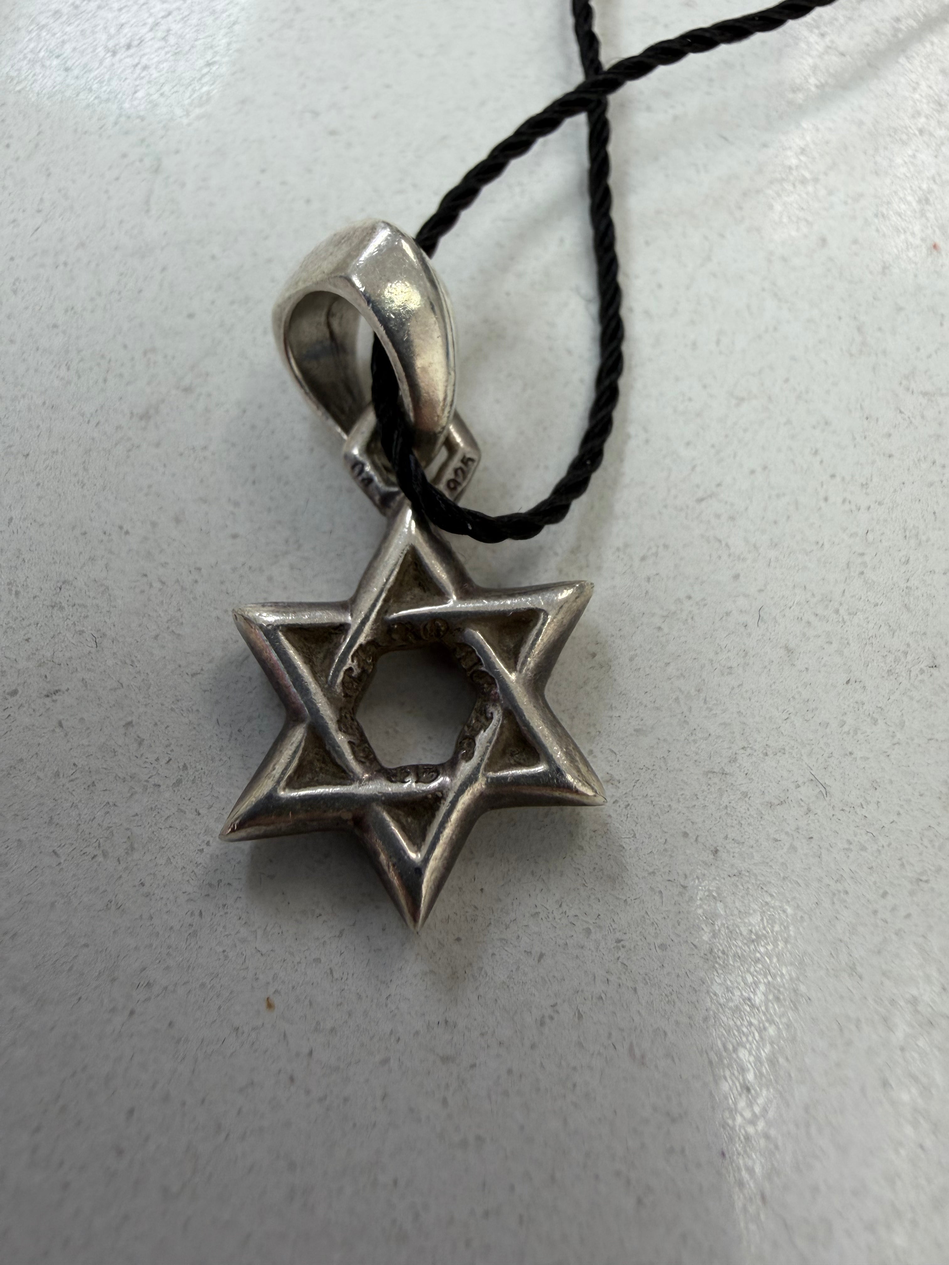 Chrome Hearts Silver Star Of David Accessories