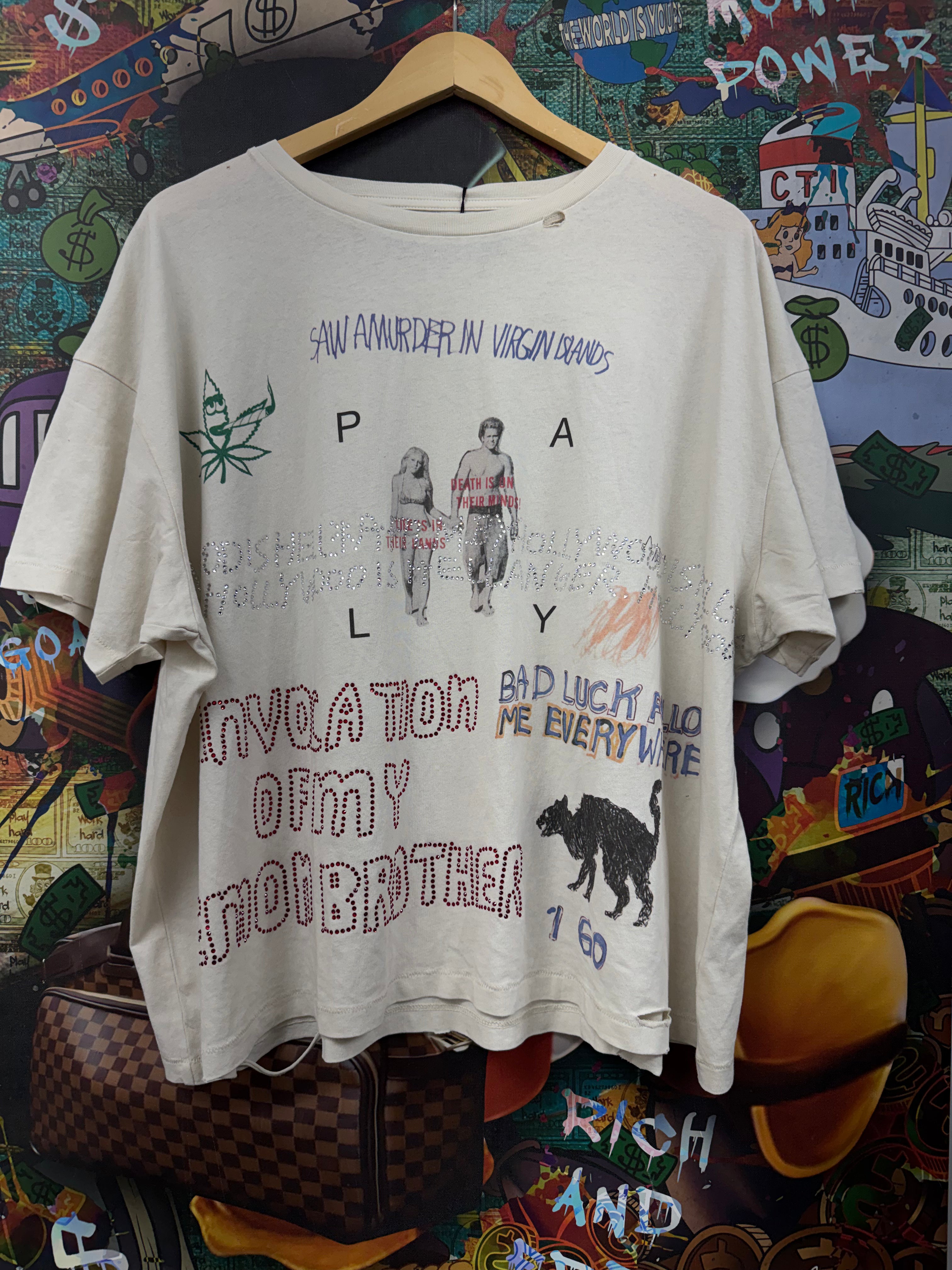 Paly Cream Bad Luck Tee