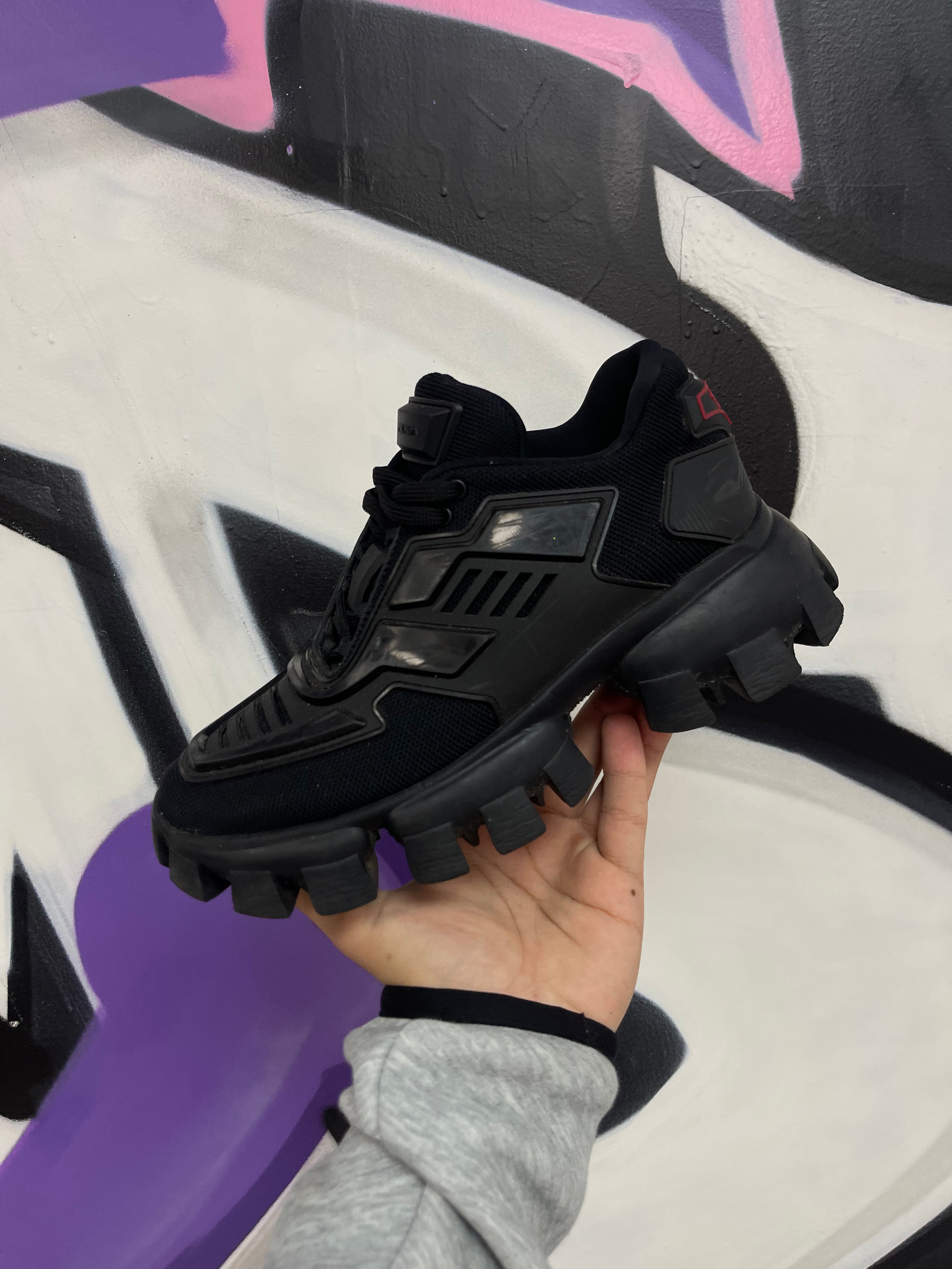 Prada Cloud Buster Black Sneaker