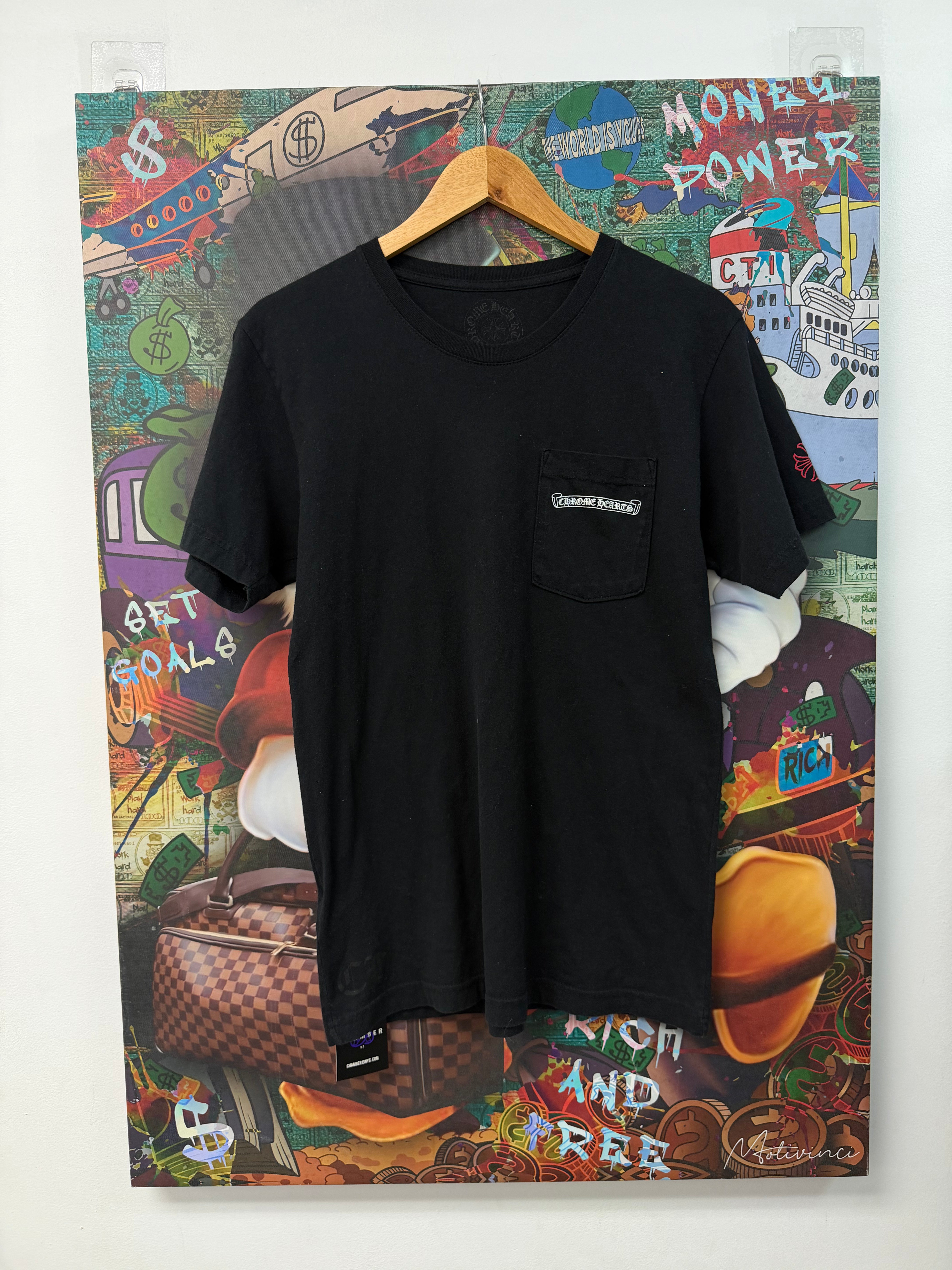 Chrome Black Red NYC Tee