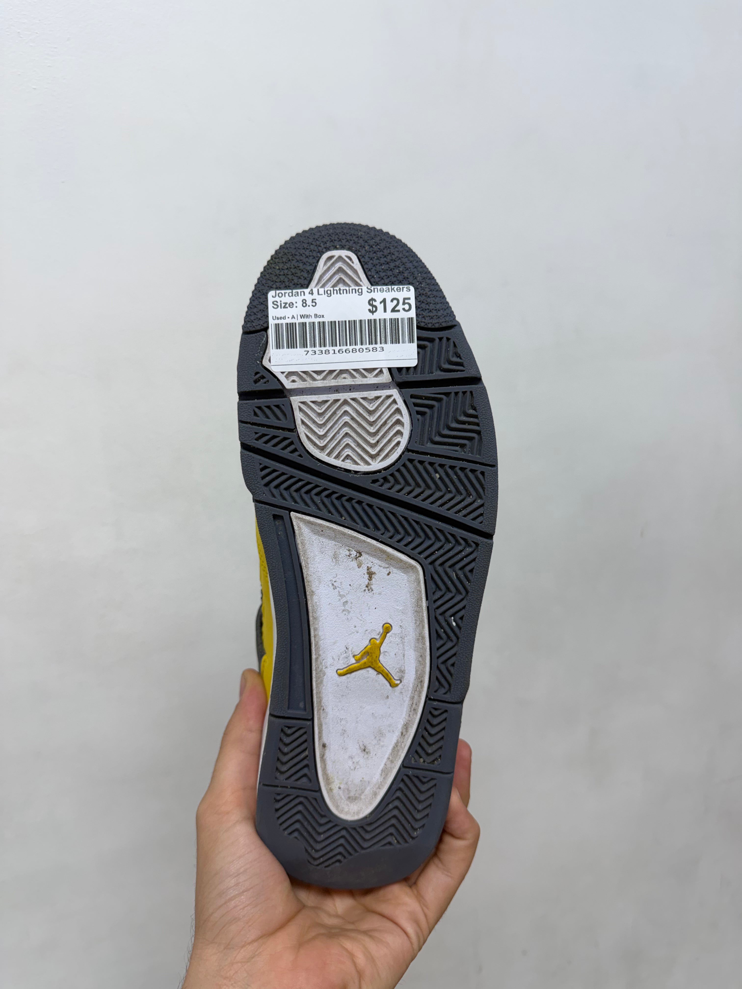 Jordan 4 Lightning Sneakers