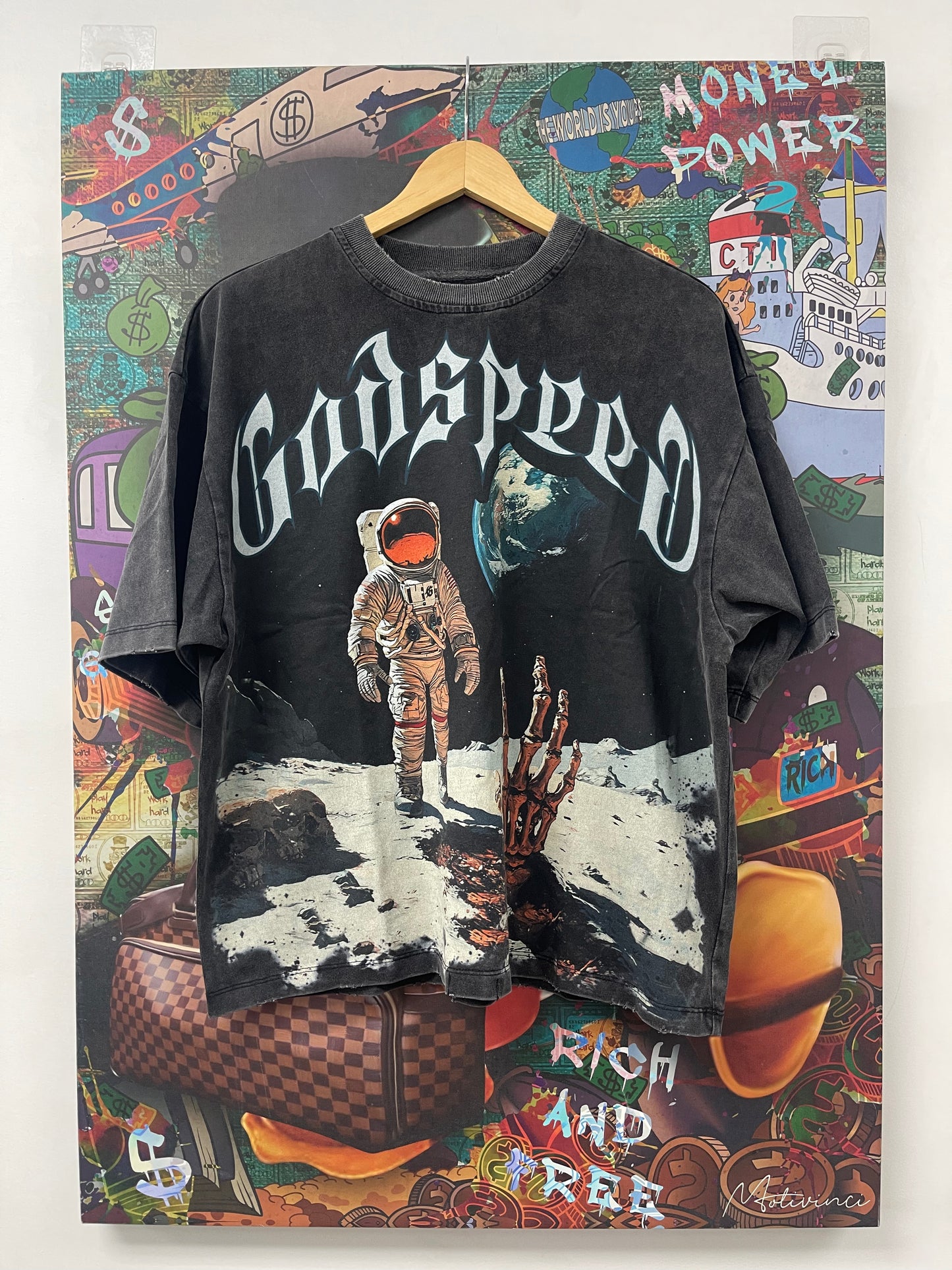 Godspeed First Contact Tee Grey (XS-XL) New