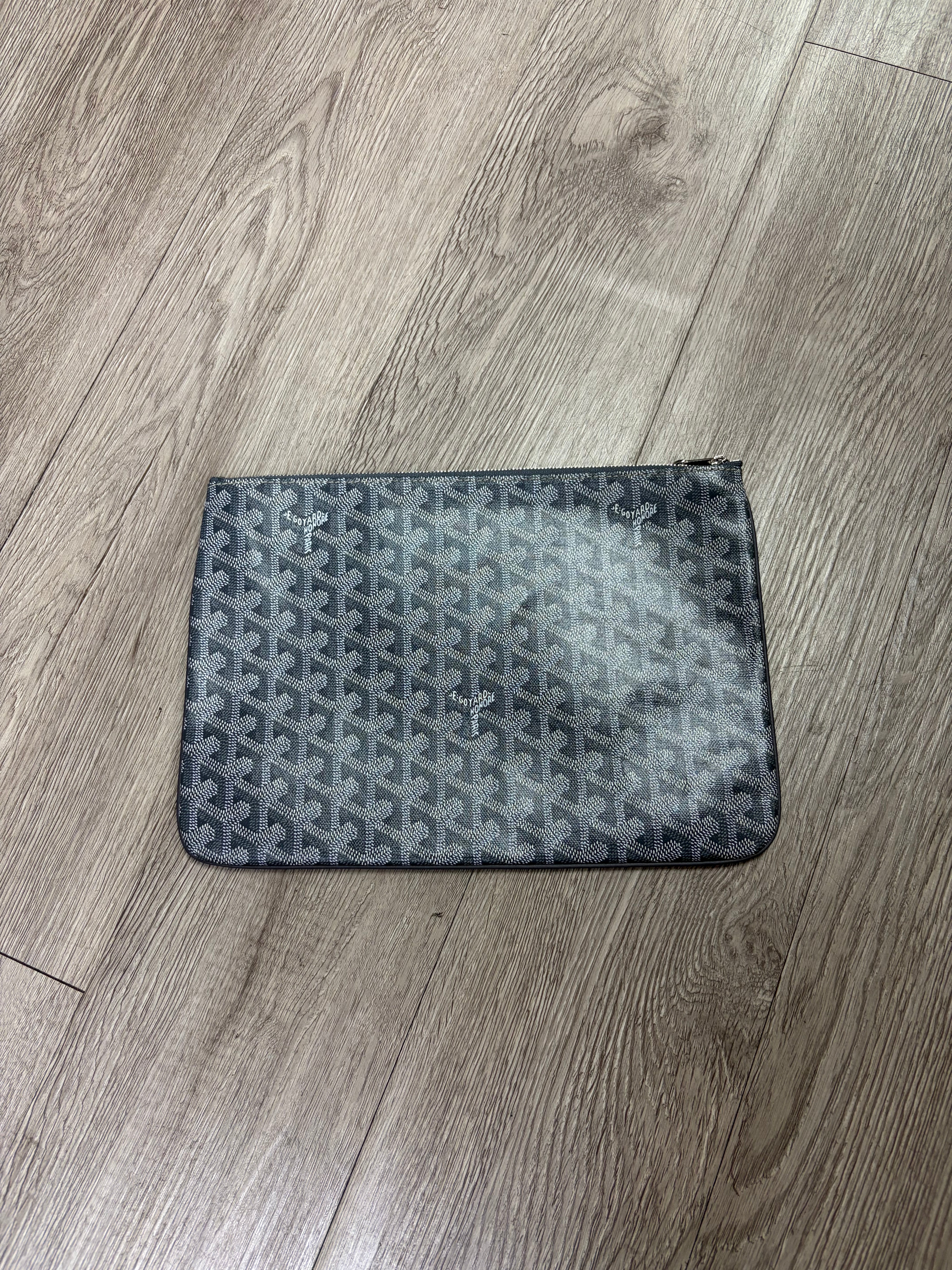 Goyard Grey Senat Bag