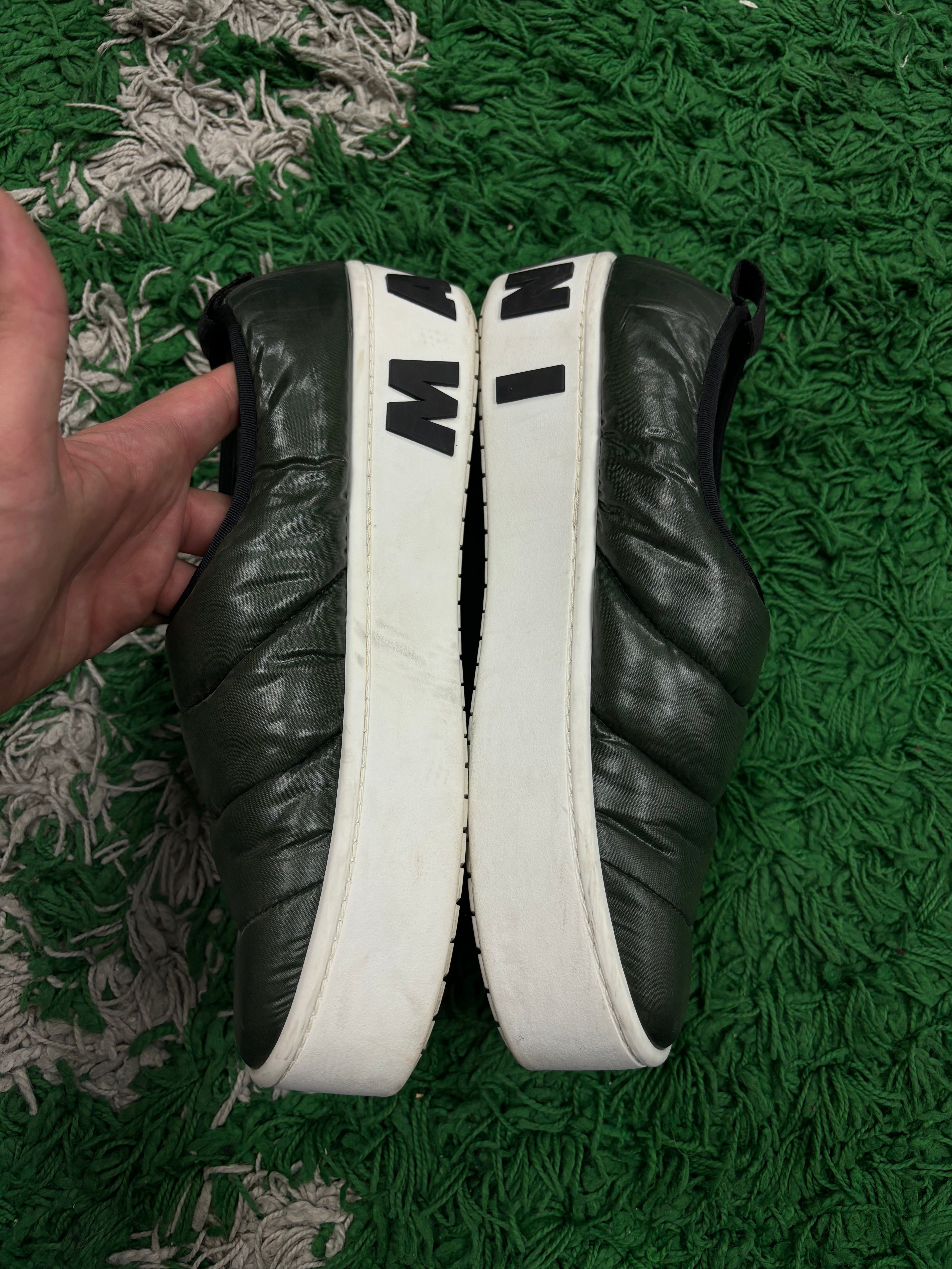 Marni Slipper Dark Olive 41 Used No Box