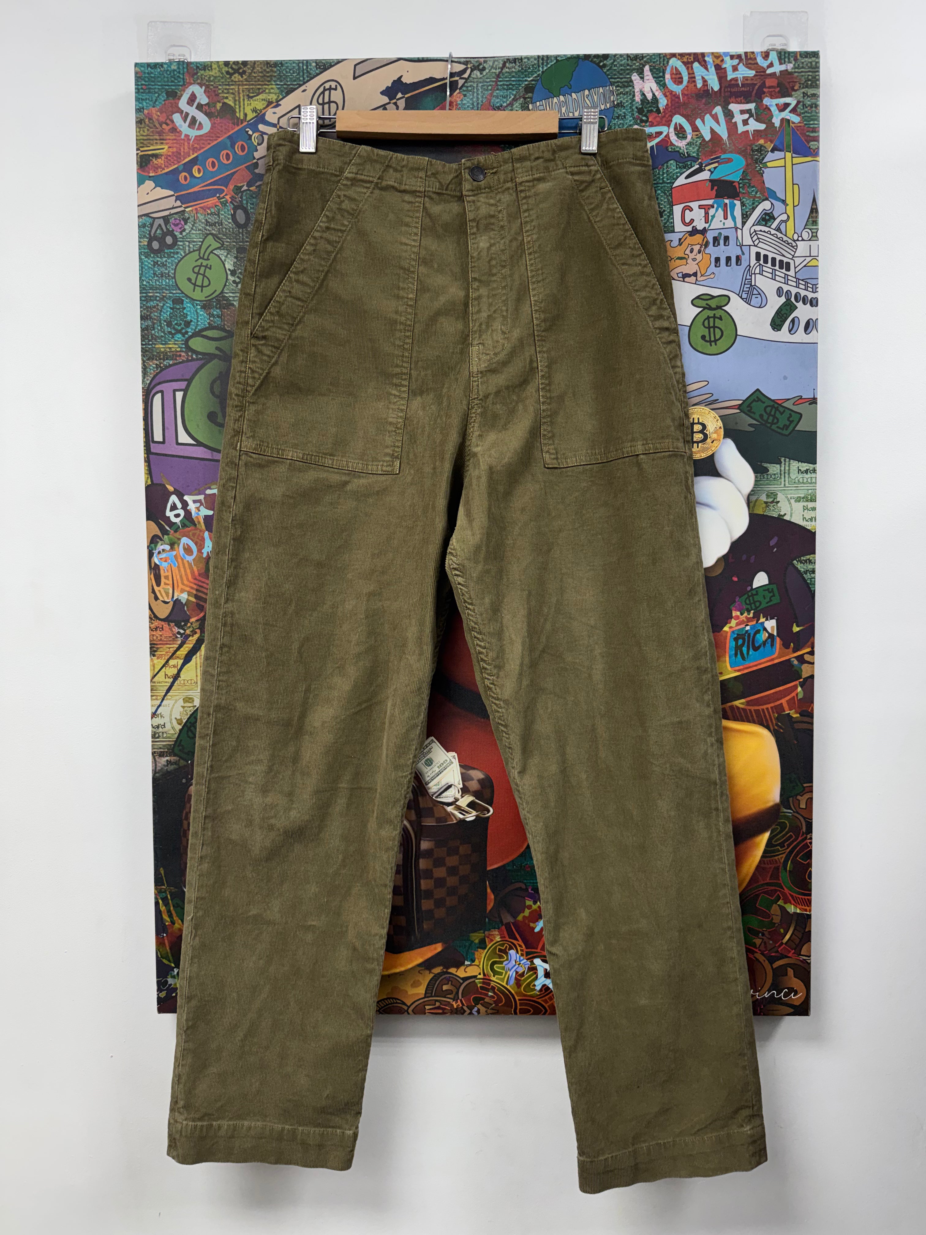 The Row Tan Corduroy Railway Pants