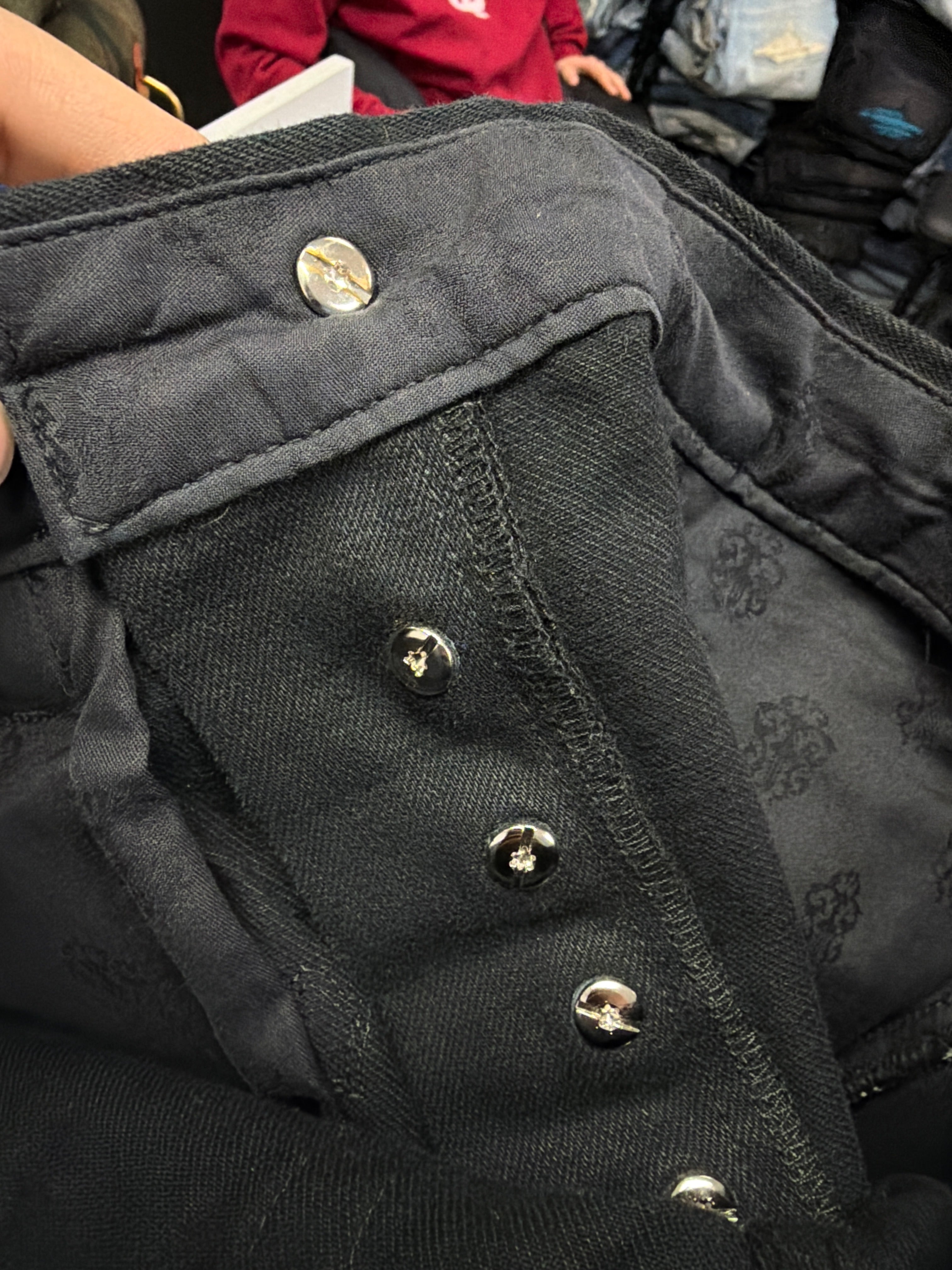 Chrome Hearts Black Slime Green Jeans