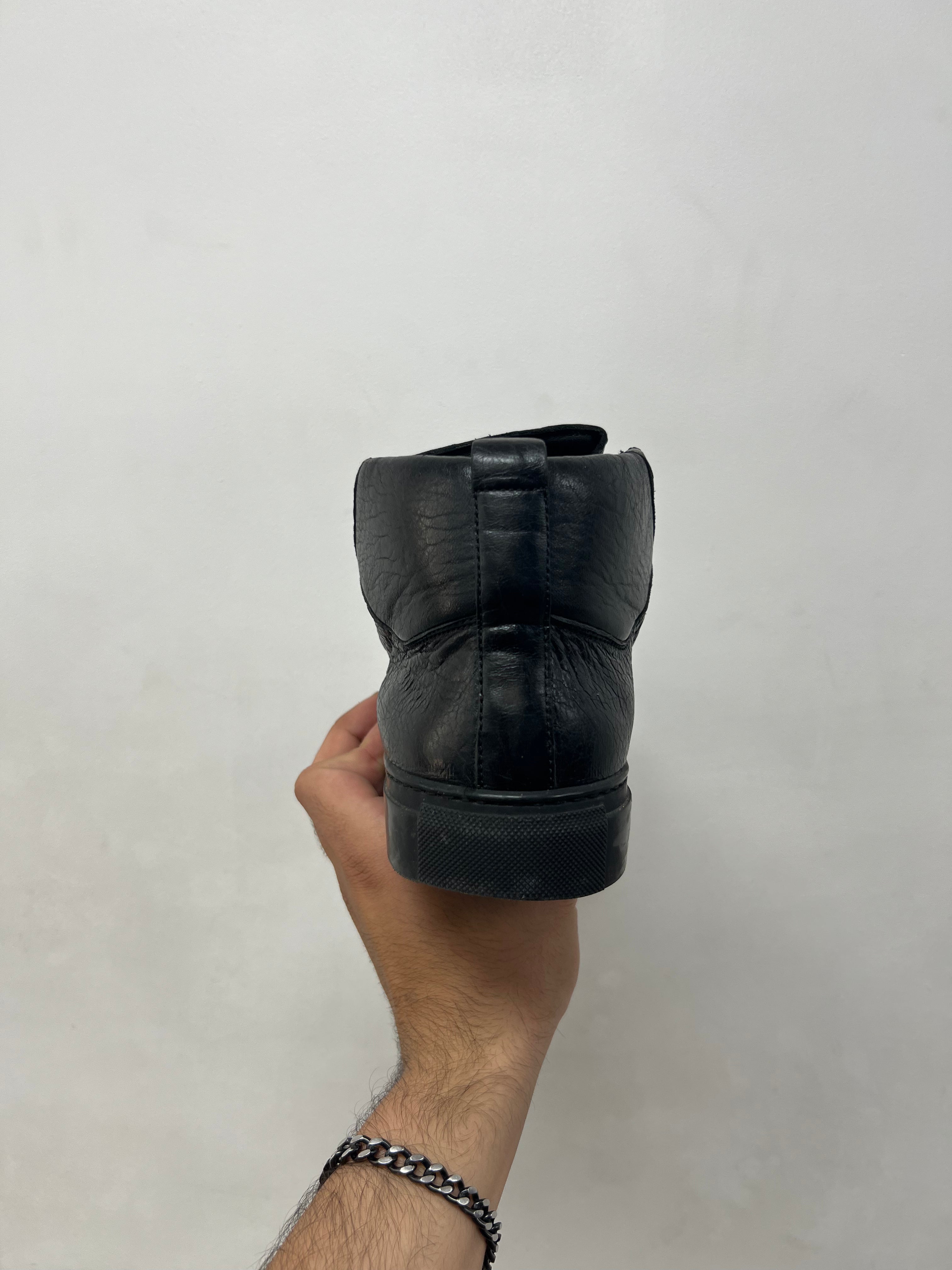 Balenciaga Black Arena Sneakers