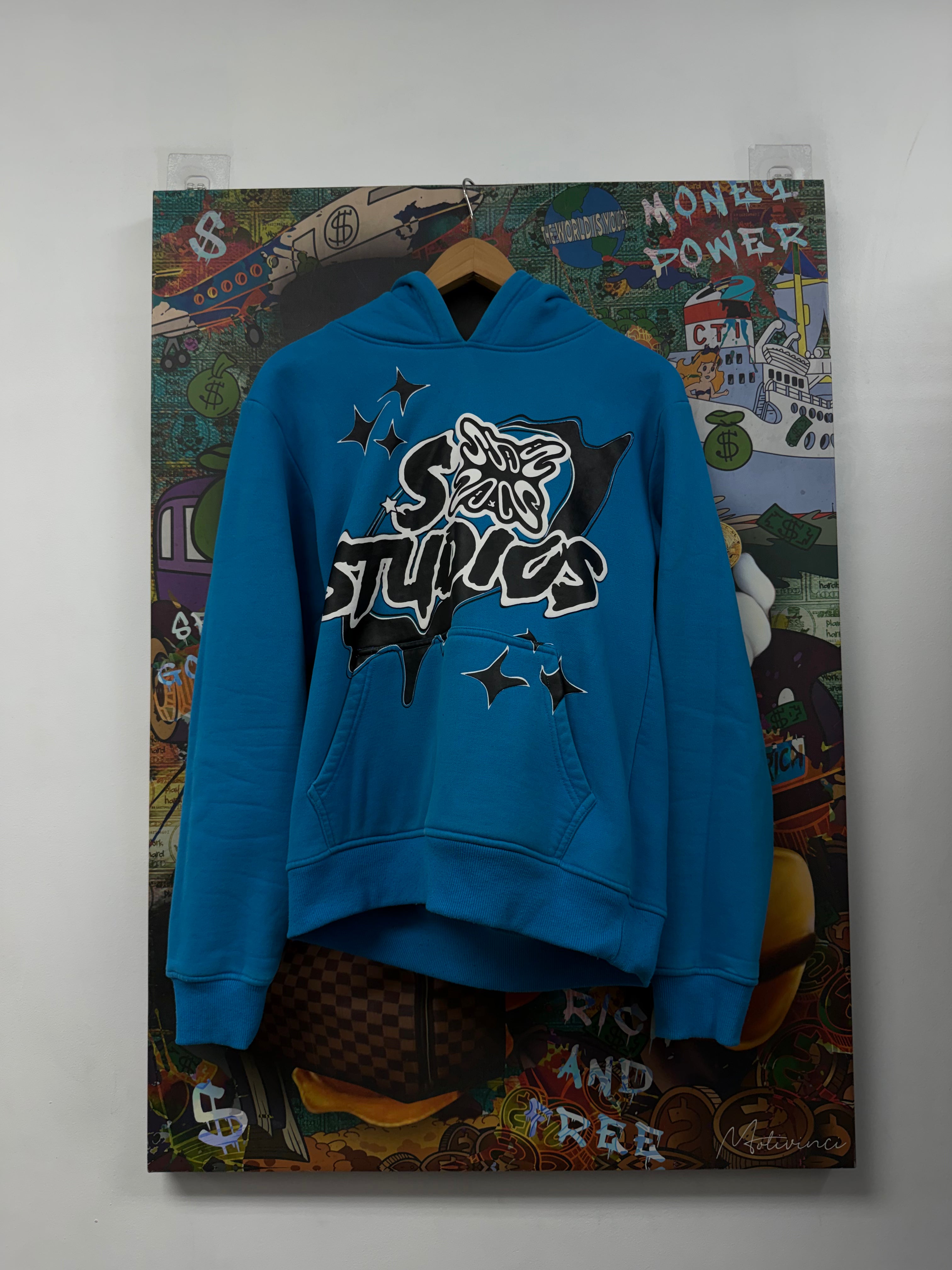 SB Studios Blue Yellow Hoodie