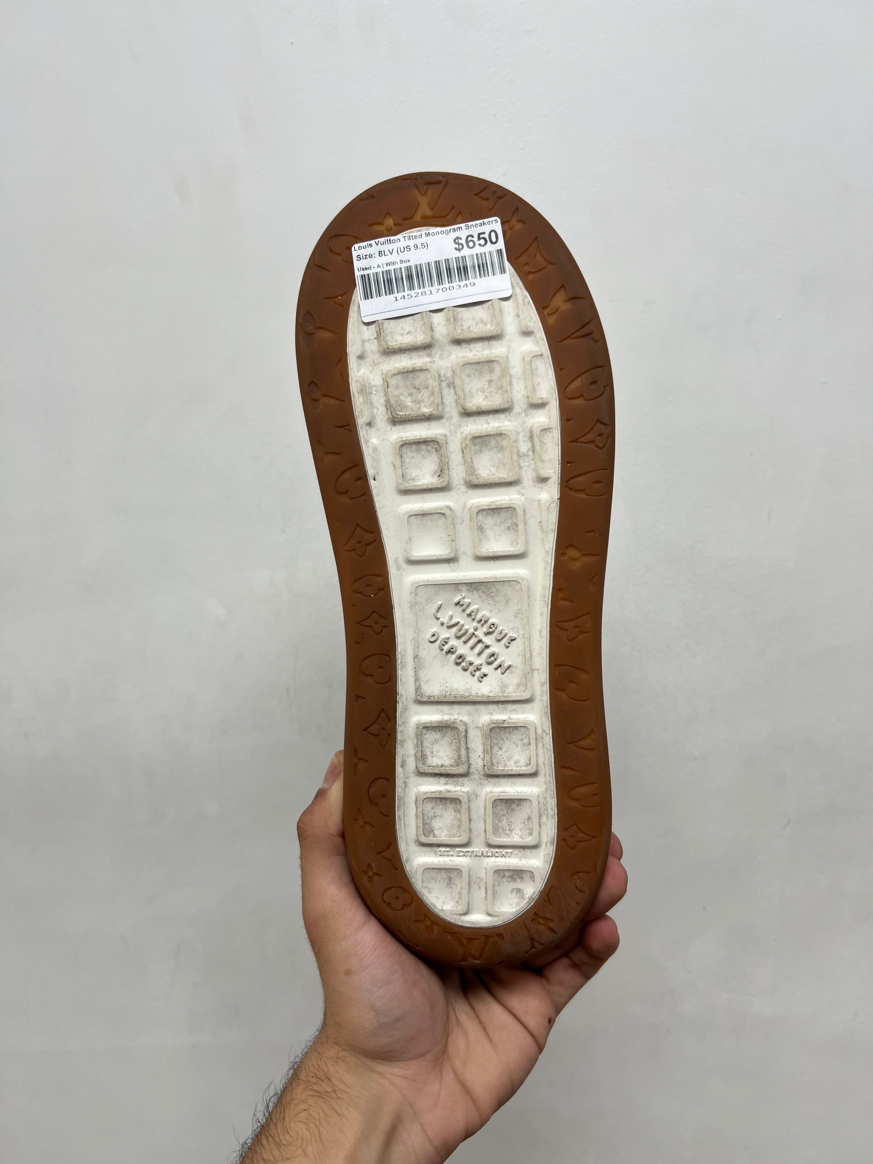 Louis Vuitton Tilted Monogram Sneakers