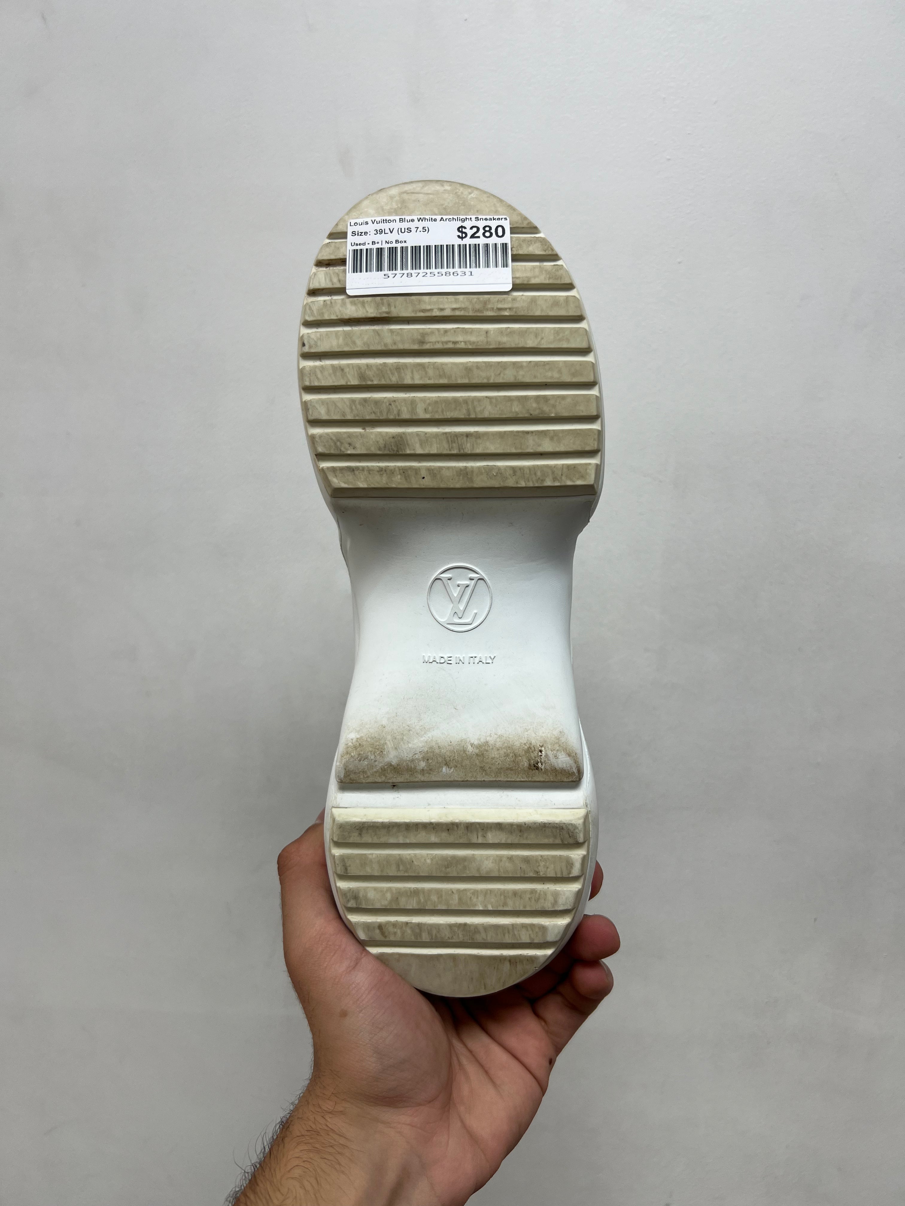 Louis Vuitton Blue White Archlight Sneakers