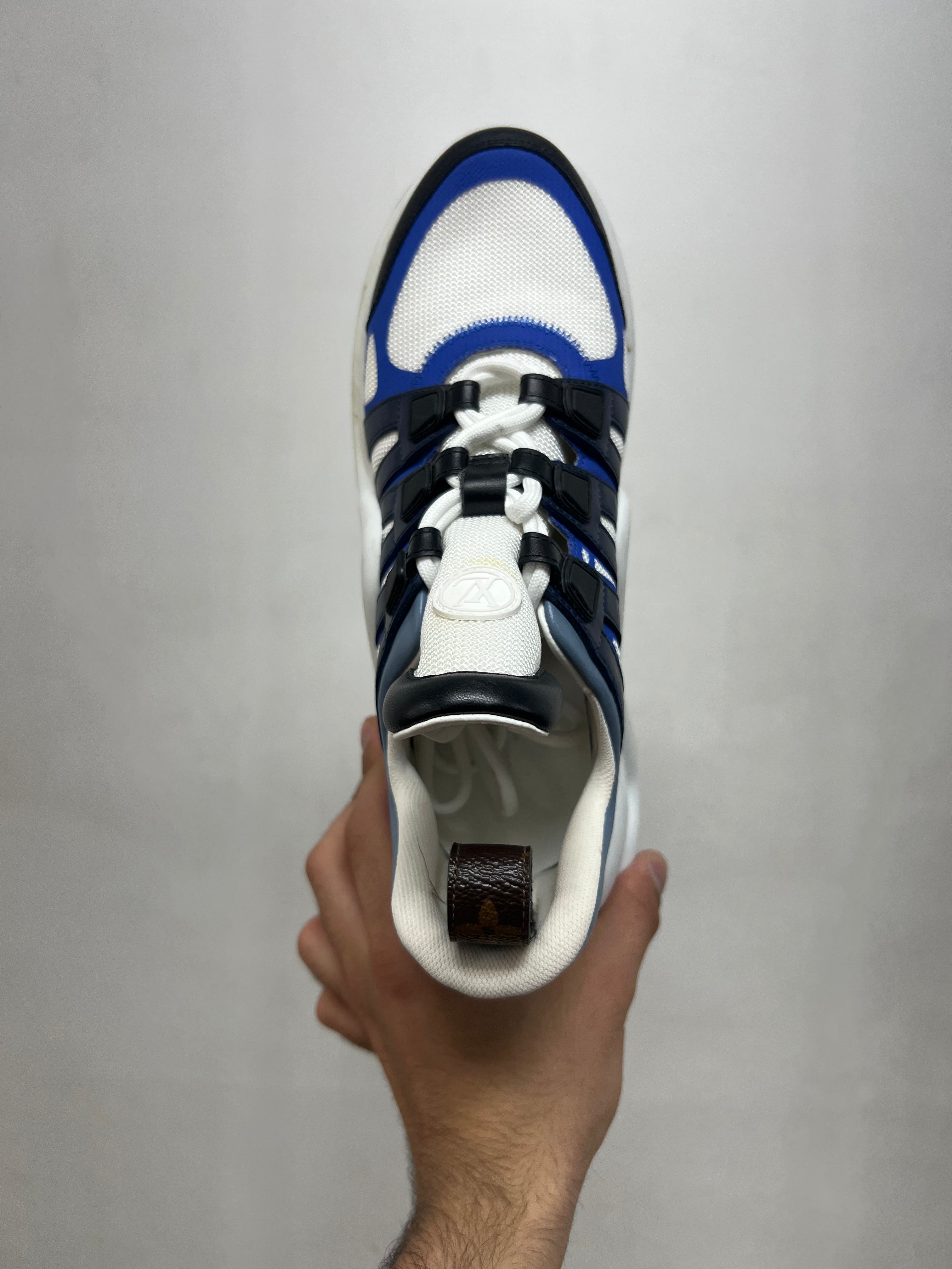 Louis Vuitton Blue White Archlight Sneakers
