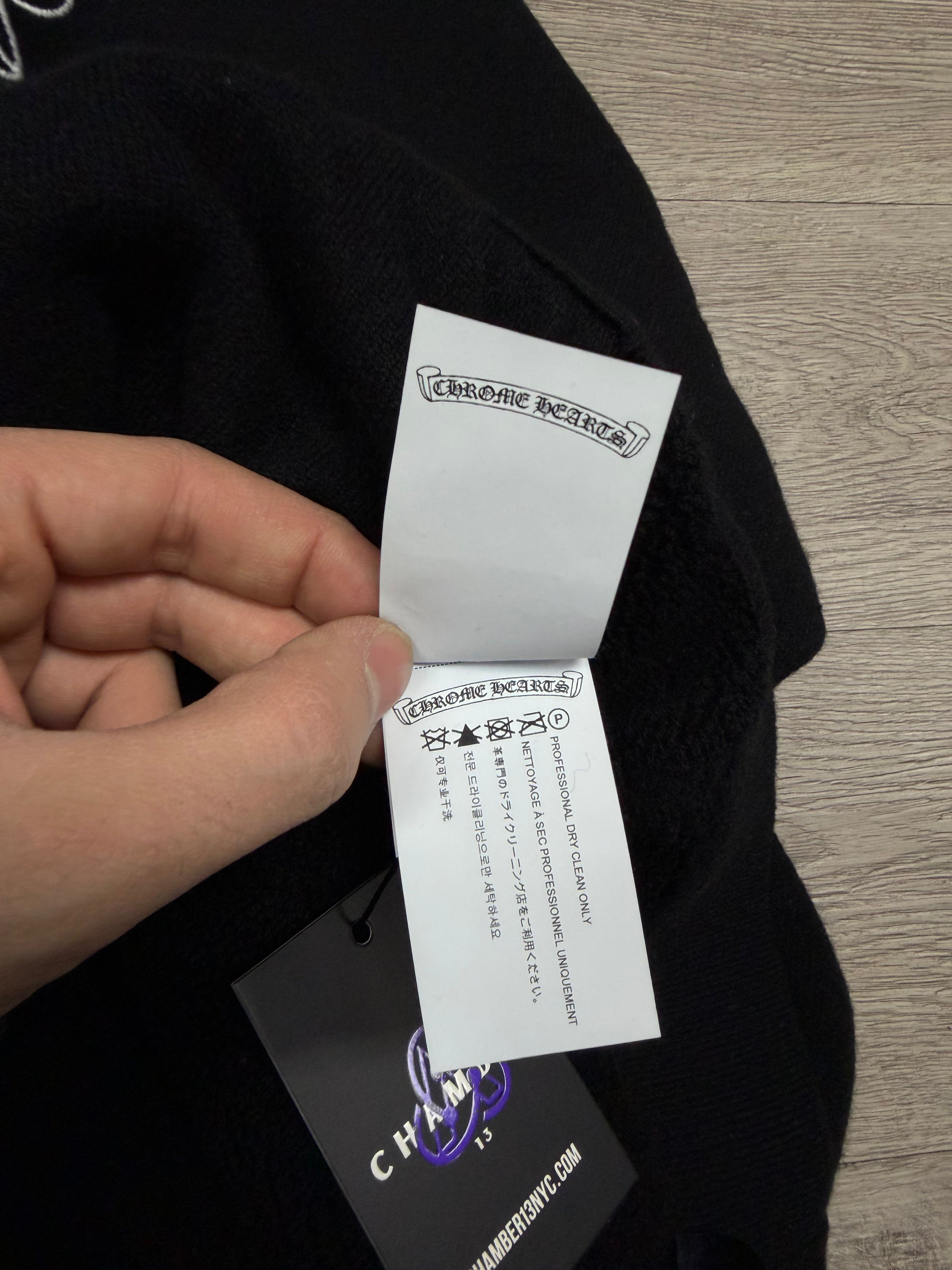 Chrome Hearts Black Cashmere Sweats