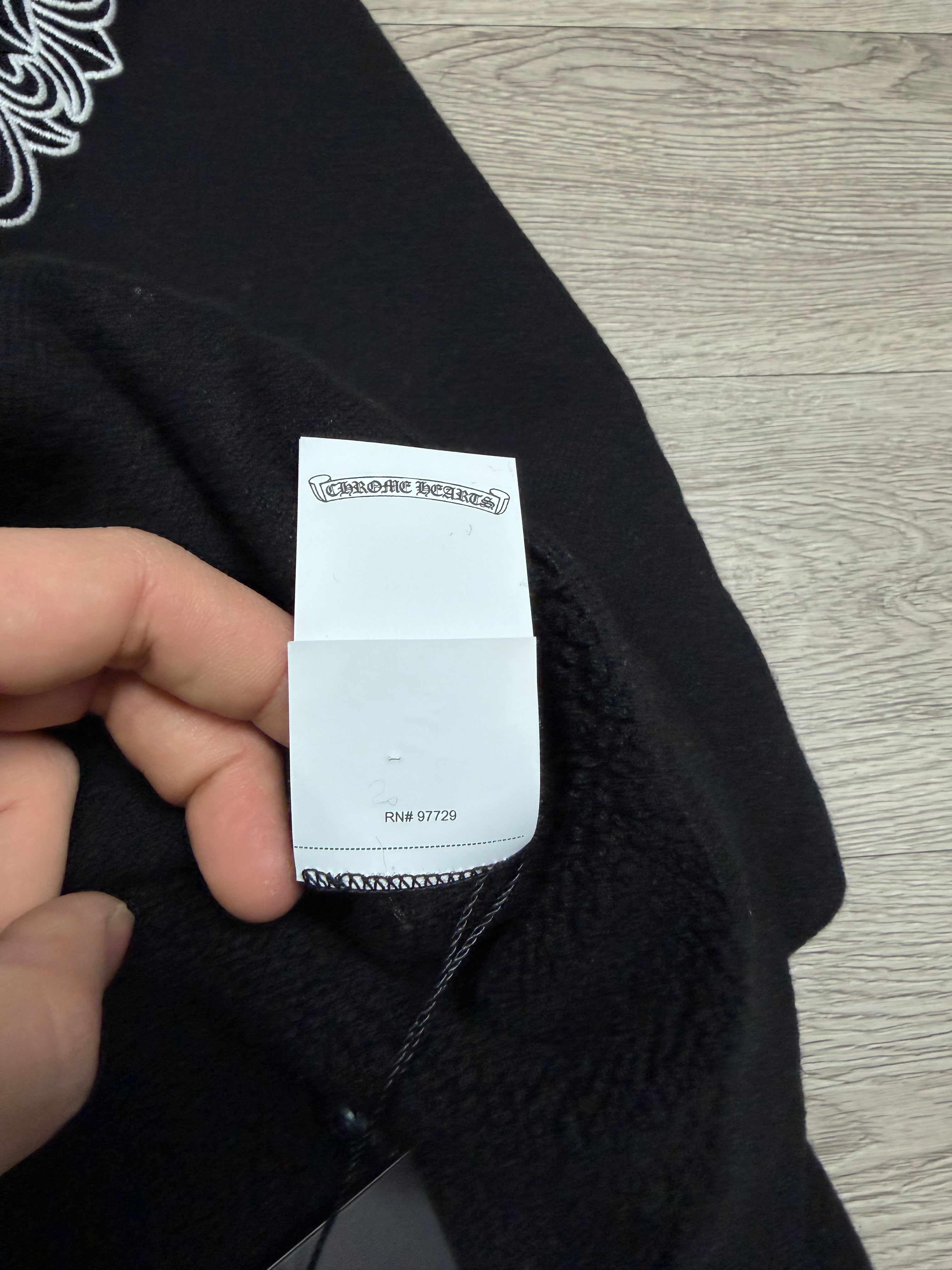 Chrome Hearts Black Cashmere Sweats