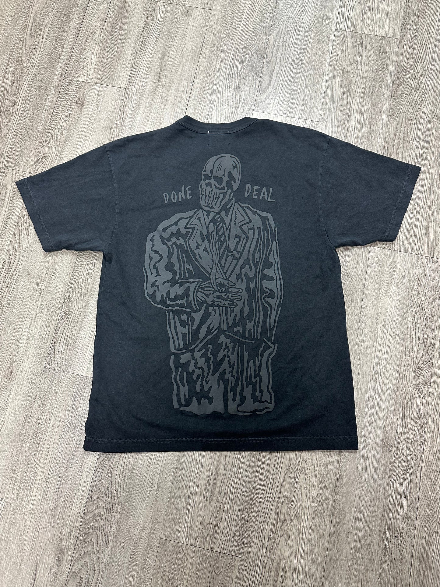 Warren Lotas Black Mono Done Deal Tee