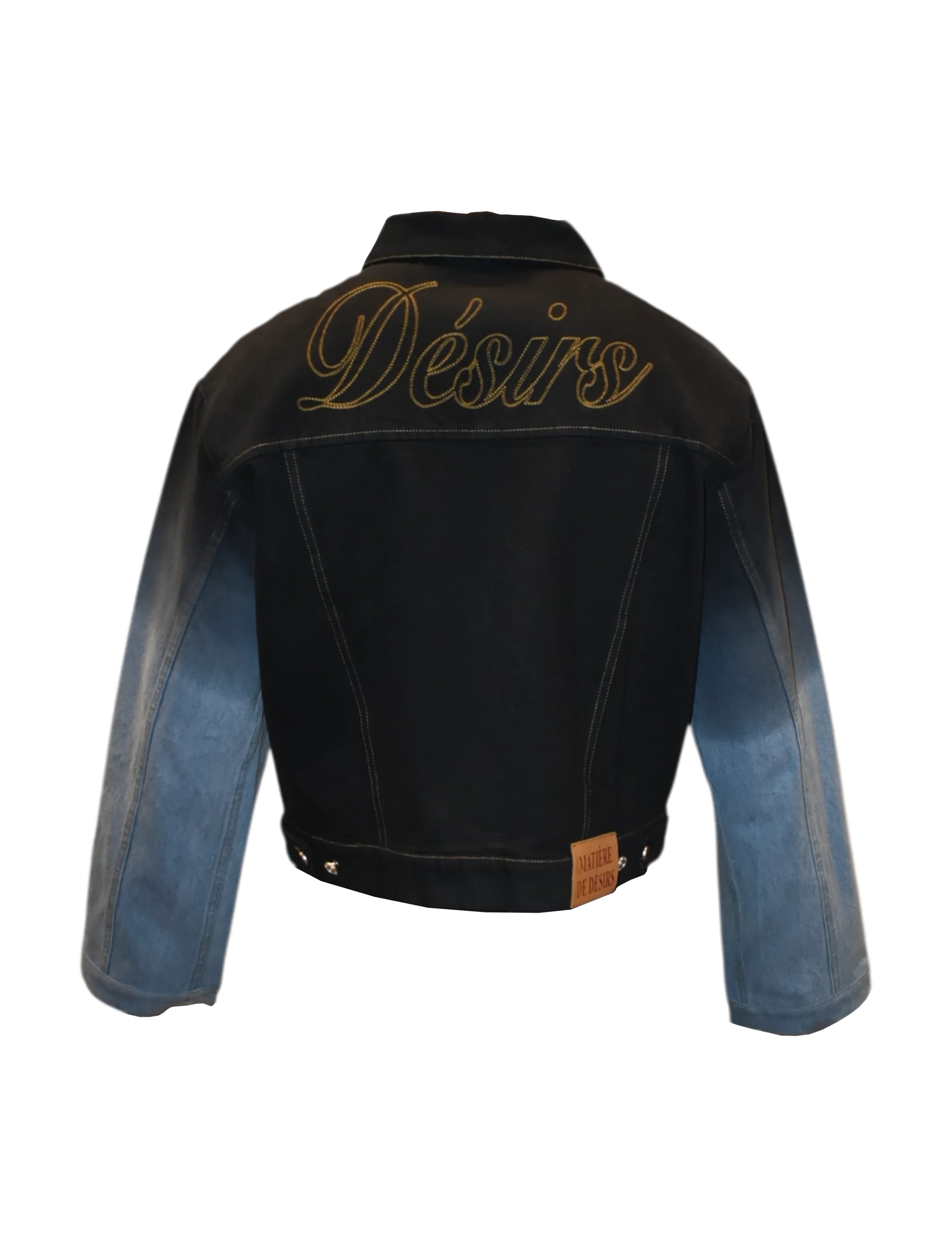 Matiere de Desires "Ombré" Blue Denim Jacket
