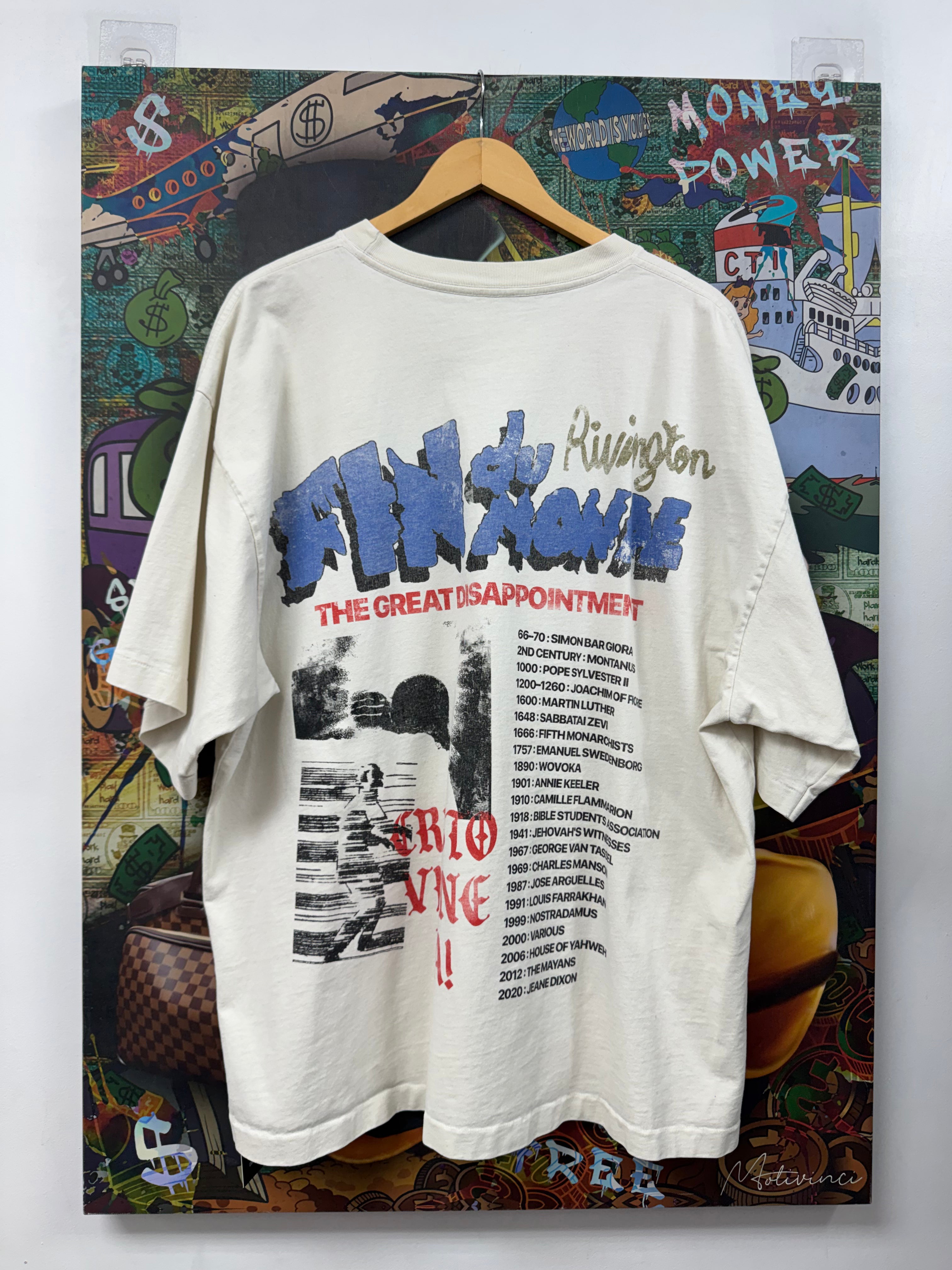 Rivington 123 Cream Baby Blue Jesus Tee