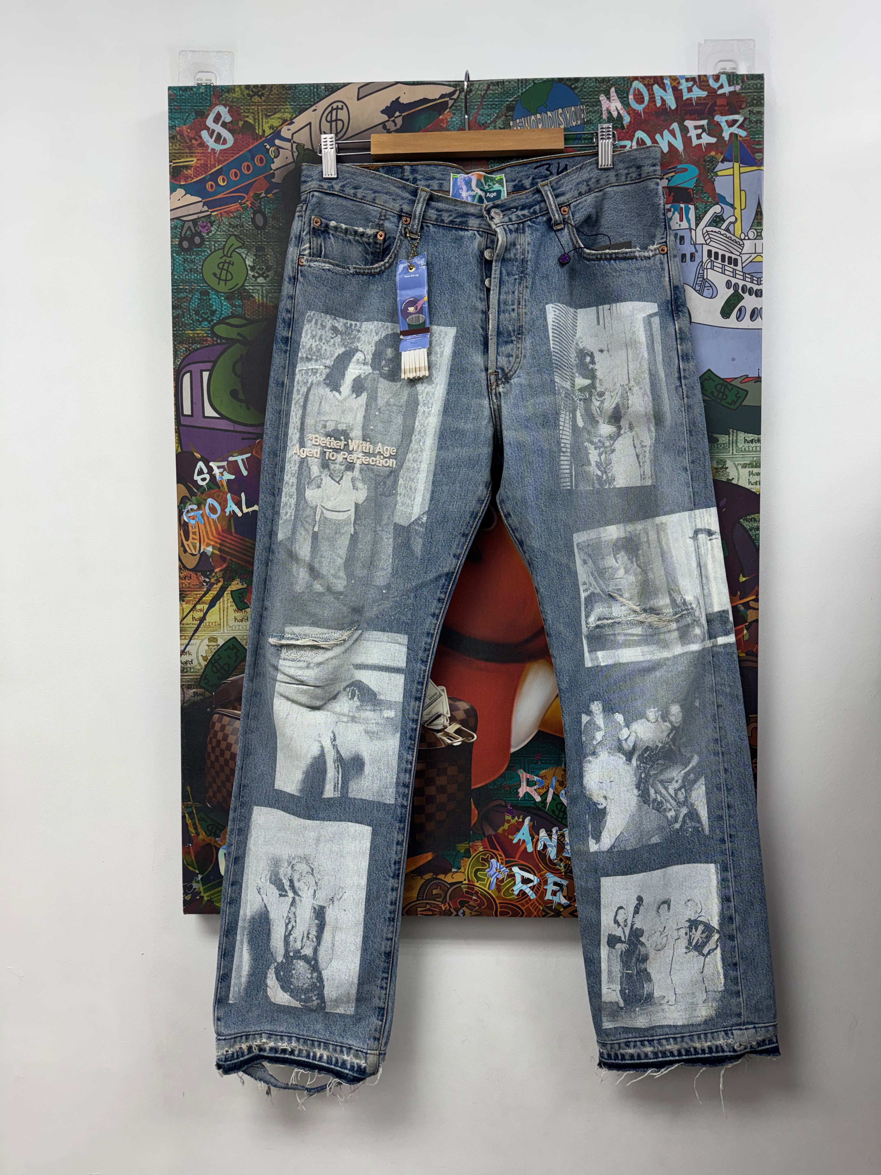 Better With Age Light Wash Broadway Jeans