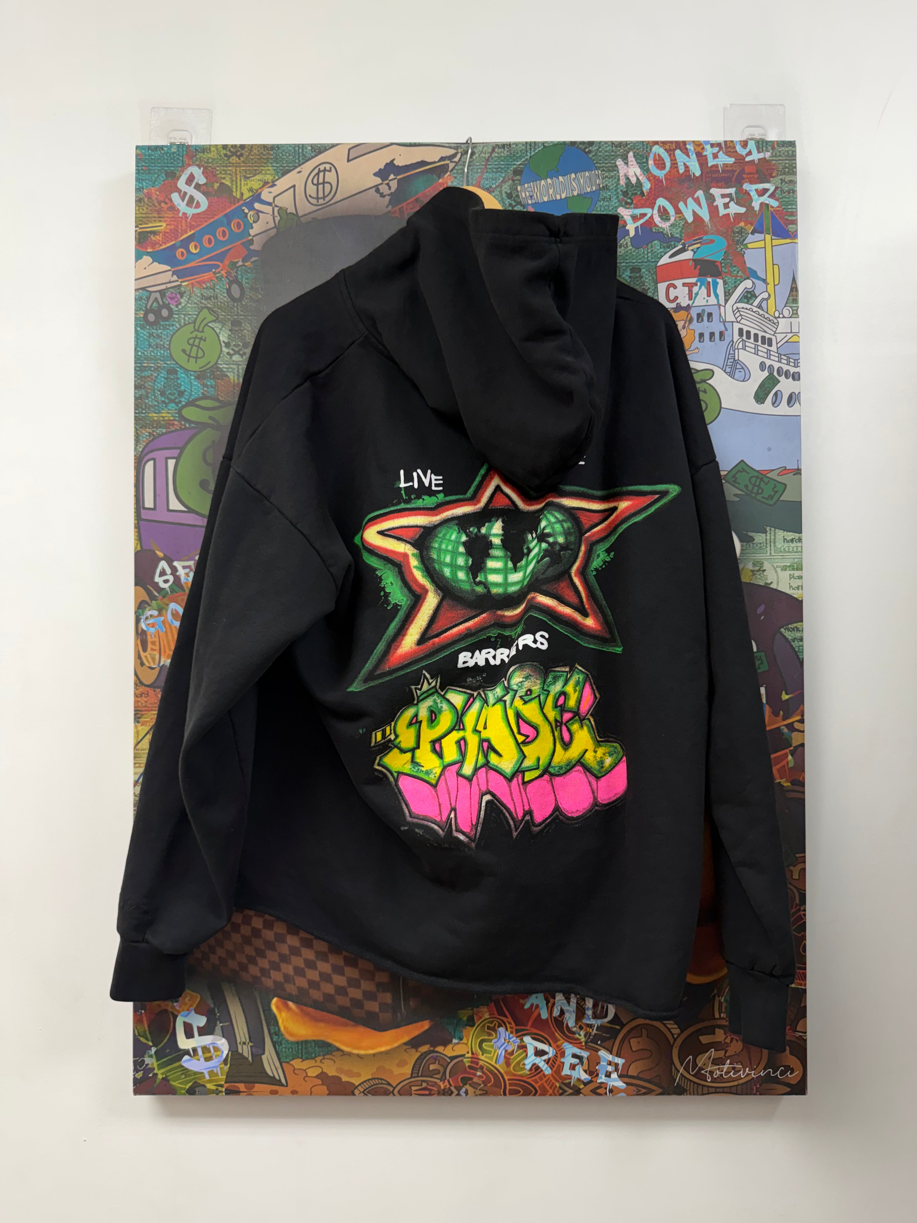 Barriers Black Iron Mike Hoodie