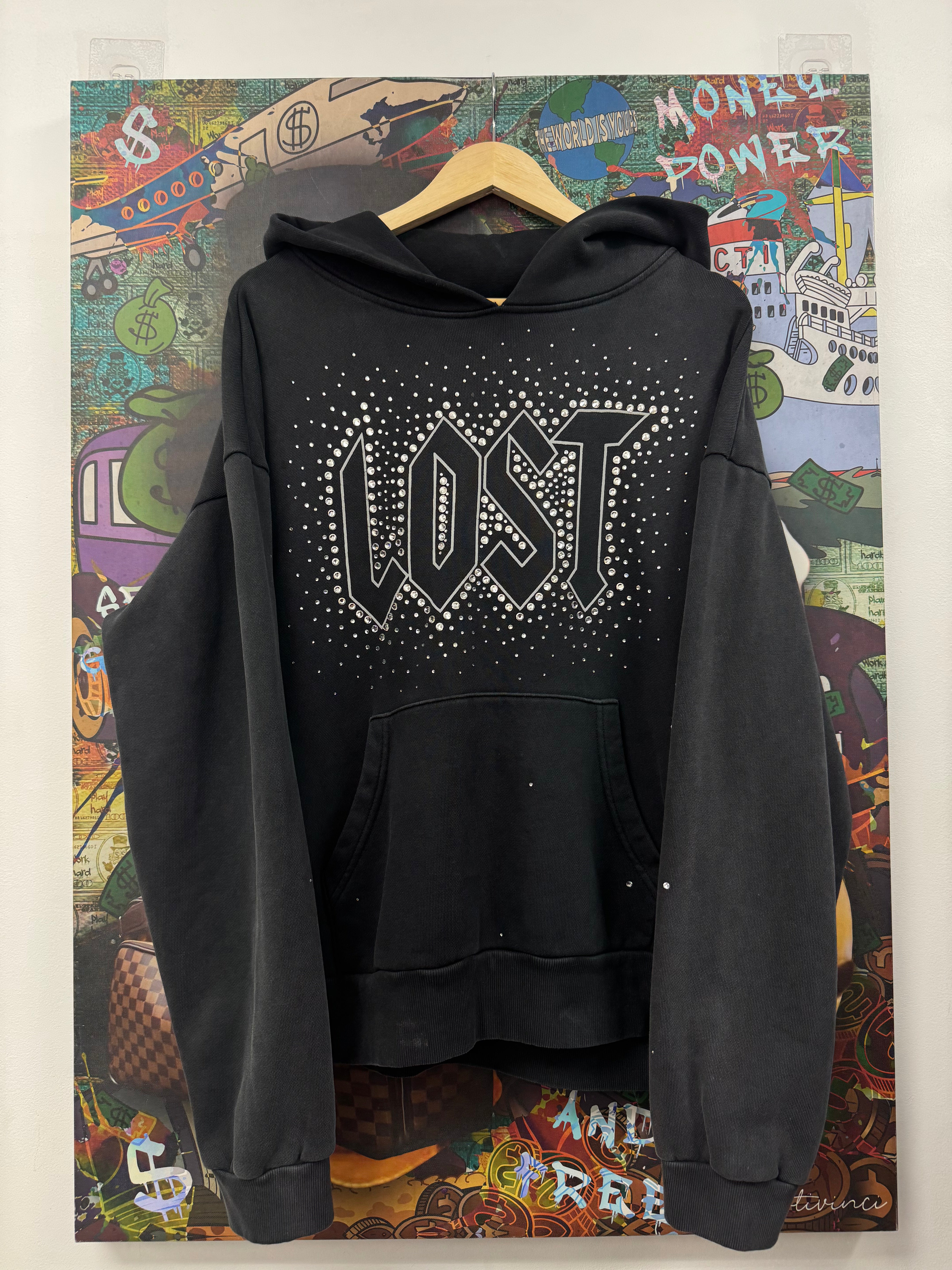 Lost Intricacy Black Inverse Hoodie