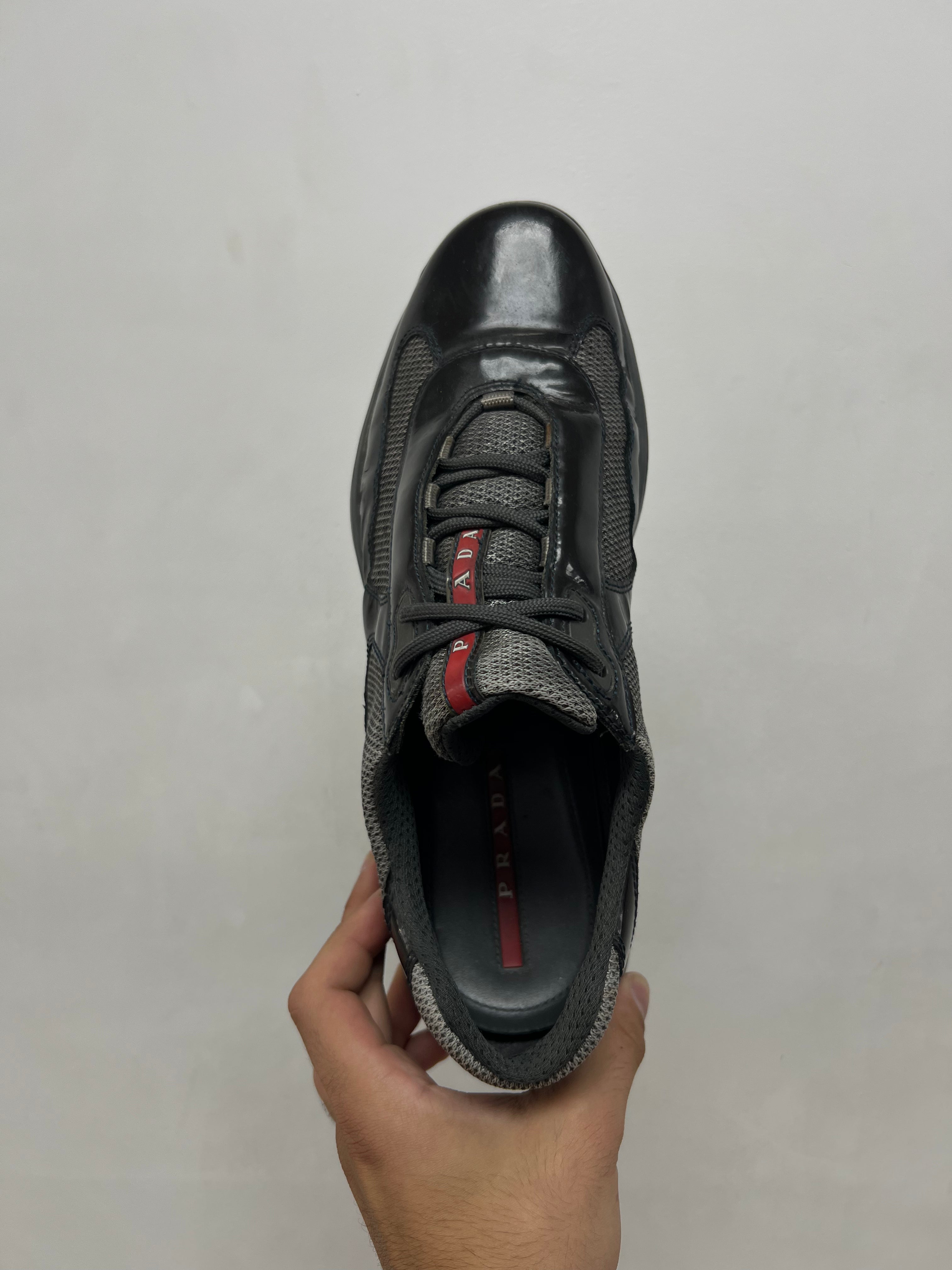 Prada Black Vintage Cups Sneakers
