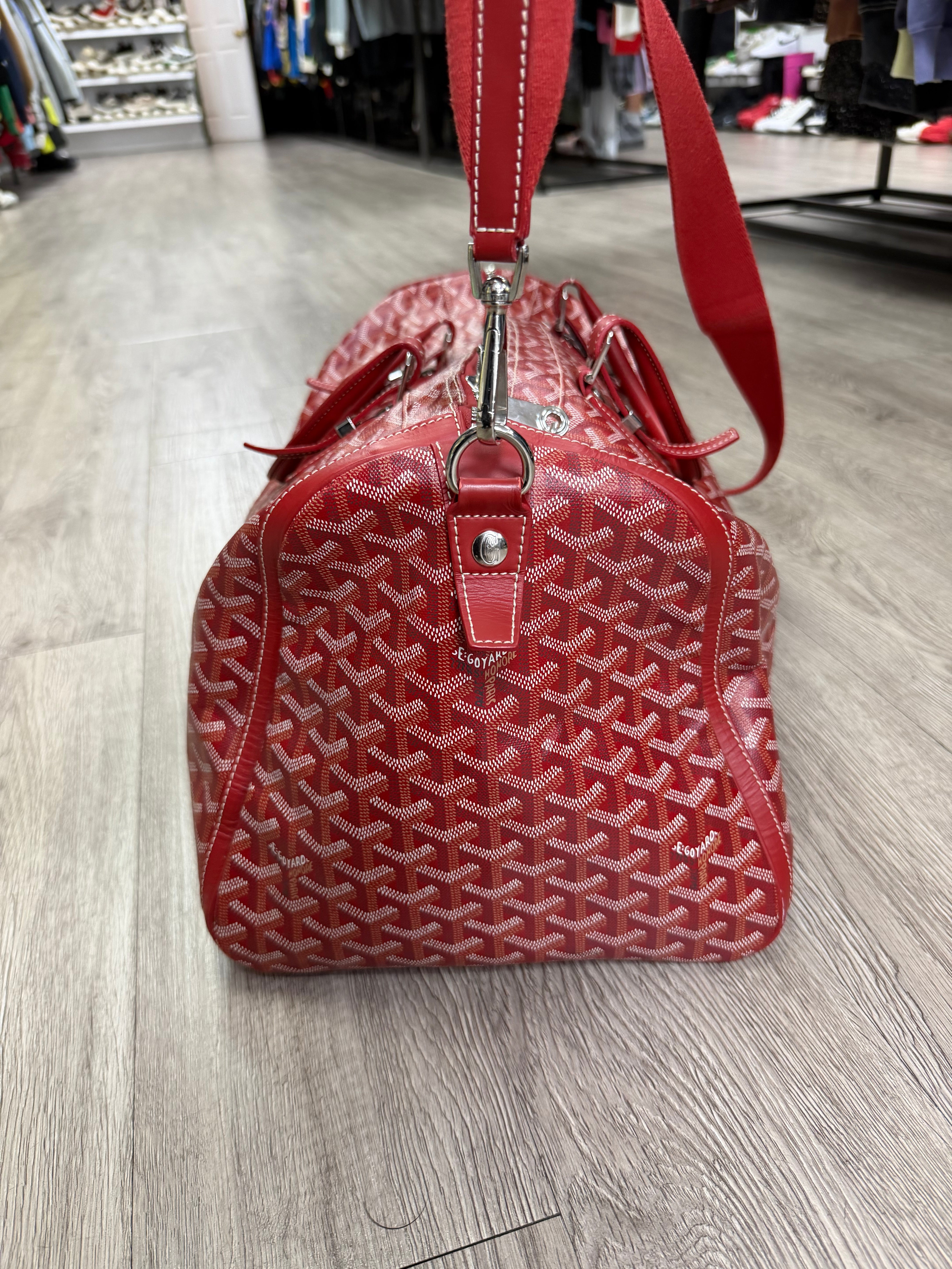 Goyard Crolisiere 50 Red Bag