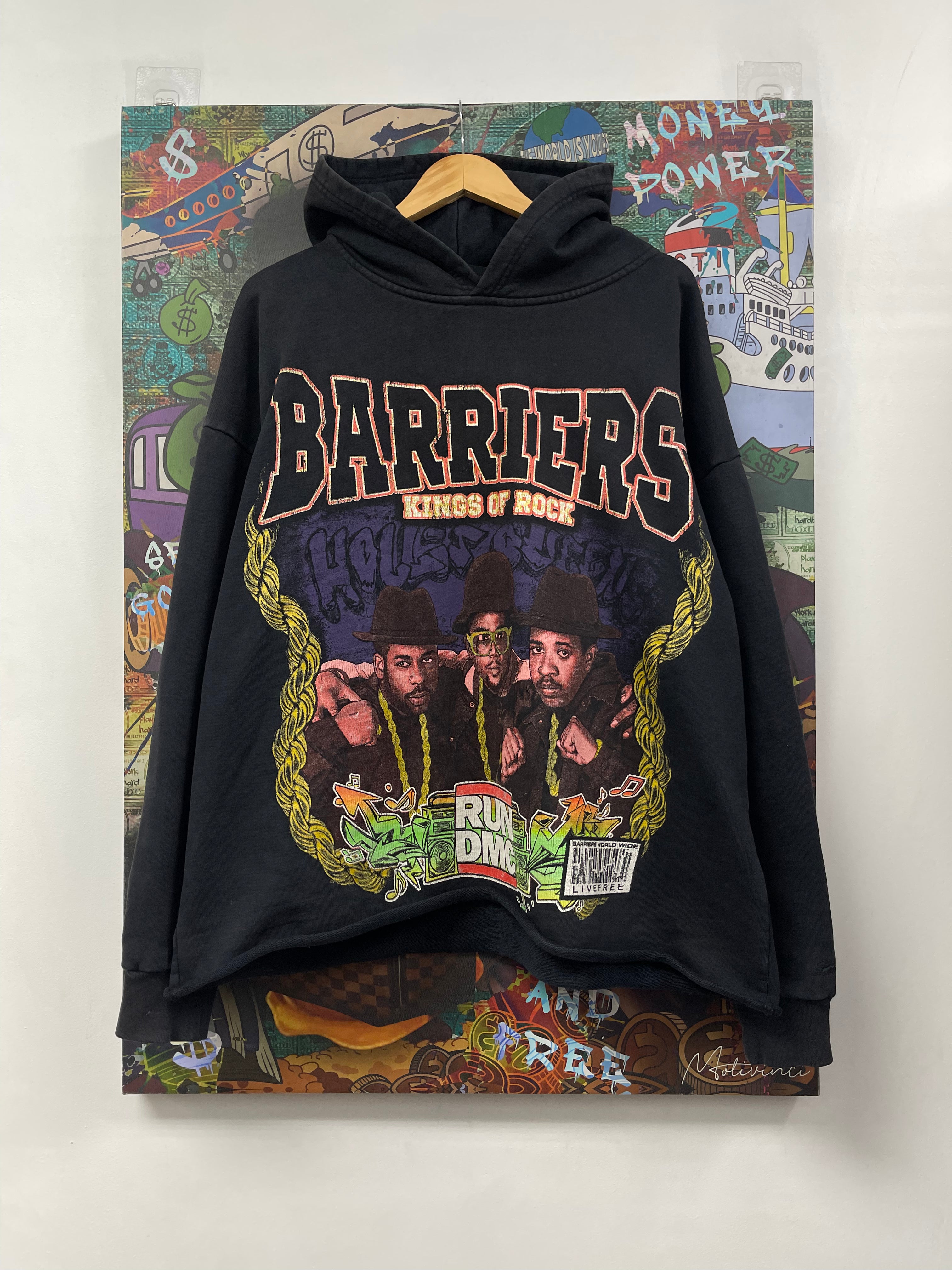 Barriers Black Kings Of Rock Hoodie