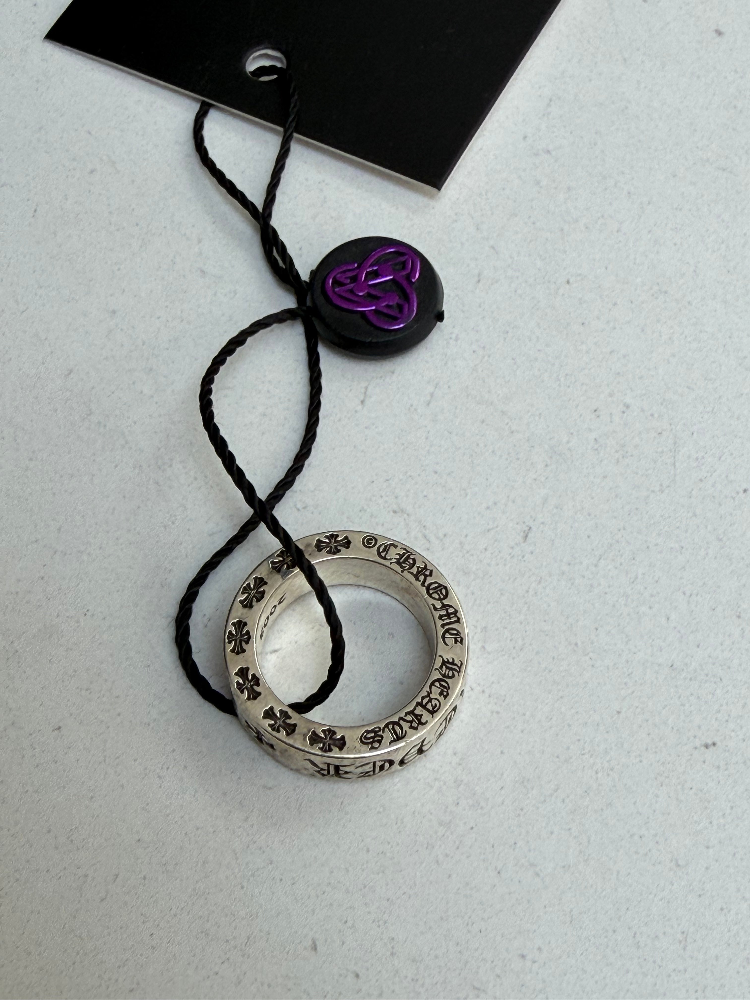 Chrome Hearts FOREVER Spacer Ring New