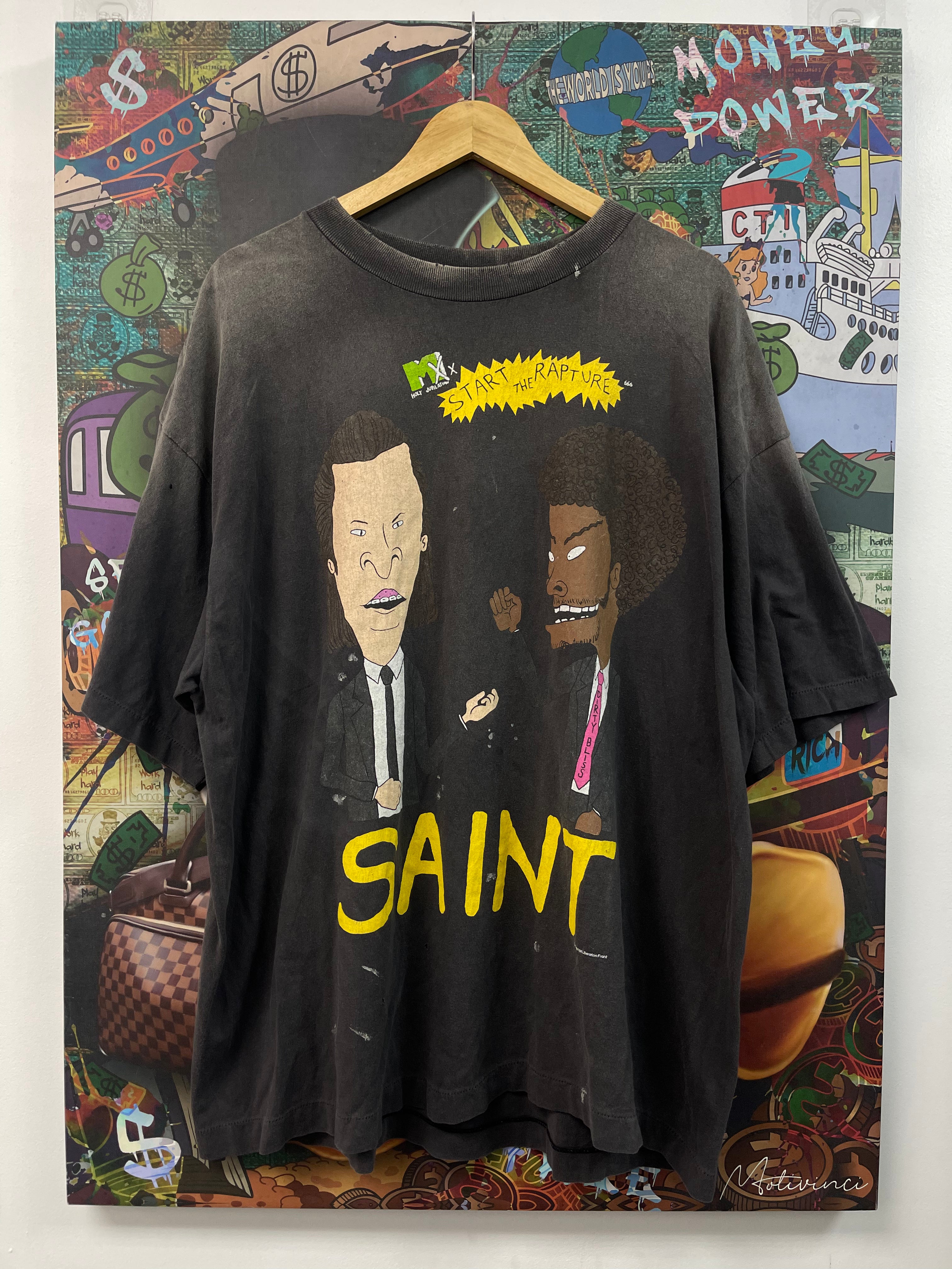 Saint Michael Beavis n Butthead Tee
