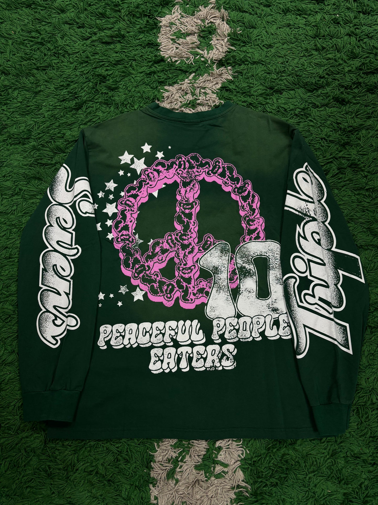 Triple 7 All Star LS (Green & Black) New