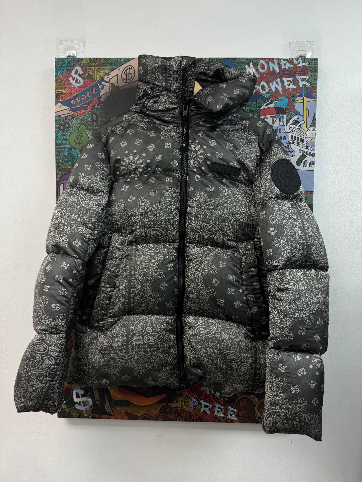 Canada Goose Concept Grey Bandana Jacket